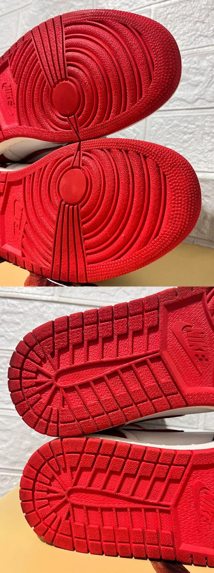 Nike Nike AJ1 Red Lowtop Sneakers 10 Men Size US 10 / EU 43 - 9 Thumbnail