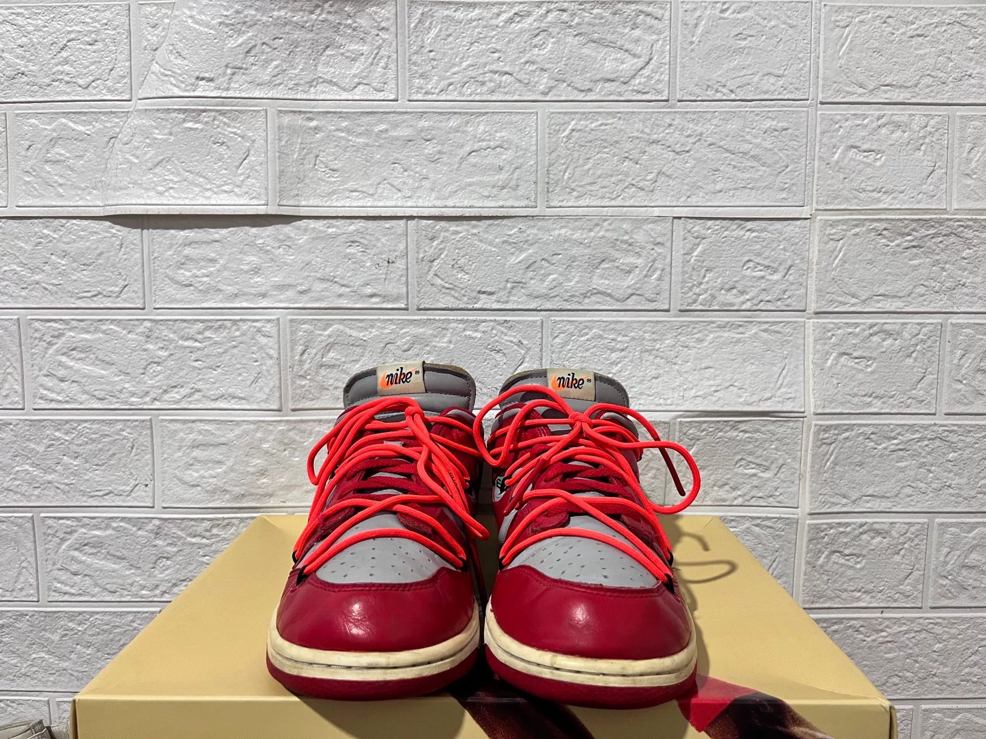 Nike Nike DUNK Red Lowtop Sneakers 10 Men Size US 10 / EU 43 - 5 Thumbnail