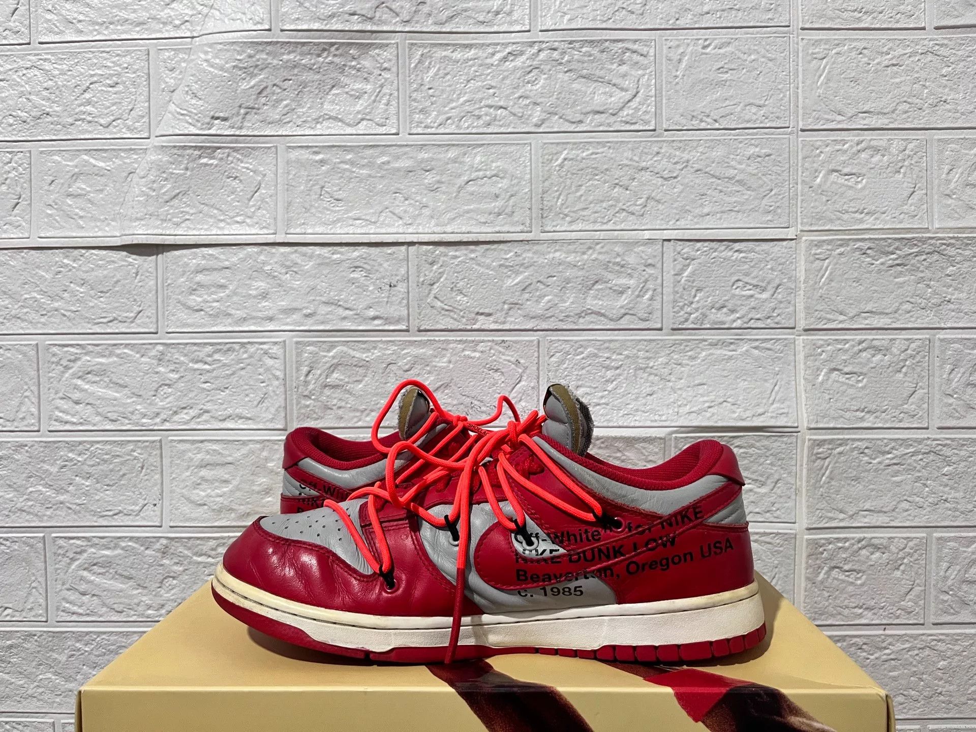 Nike Nike DUNK Red Lowtop Sneakers 10 Men Size US 10 / EU 43 - 3 Thumbnail