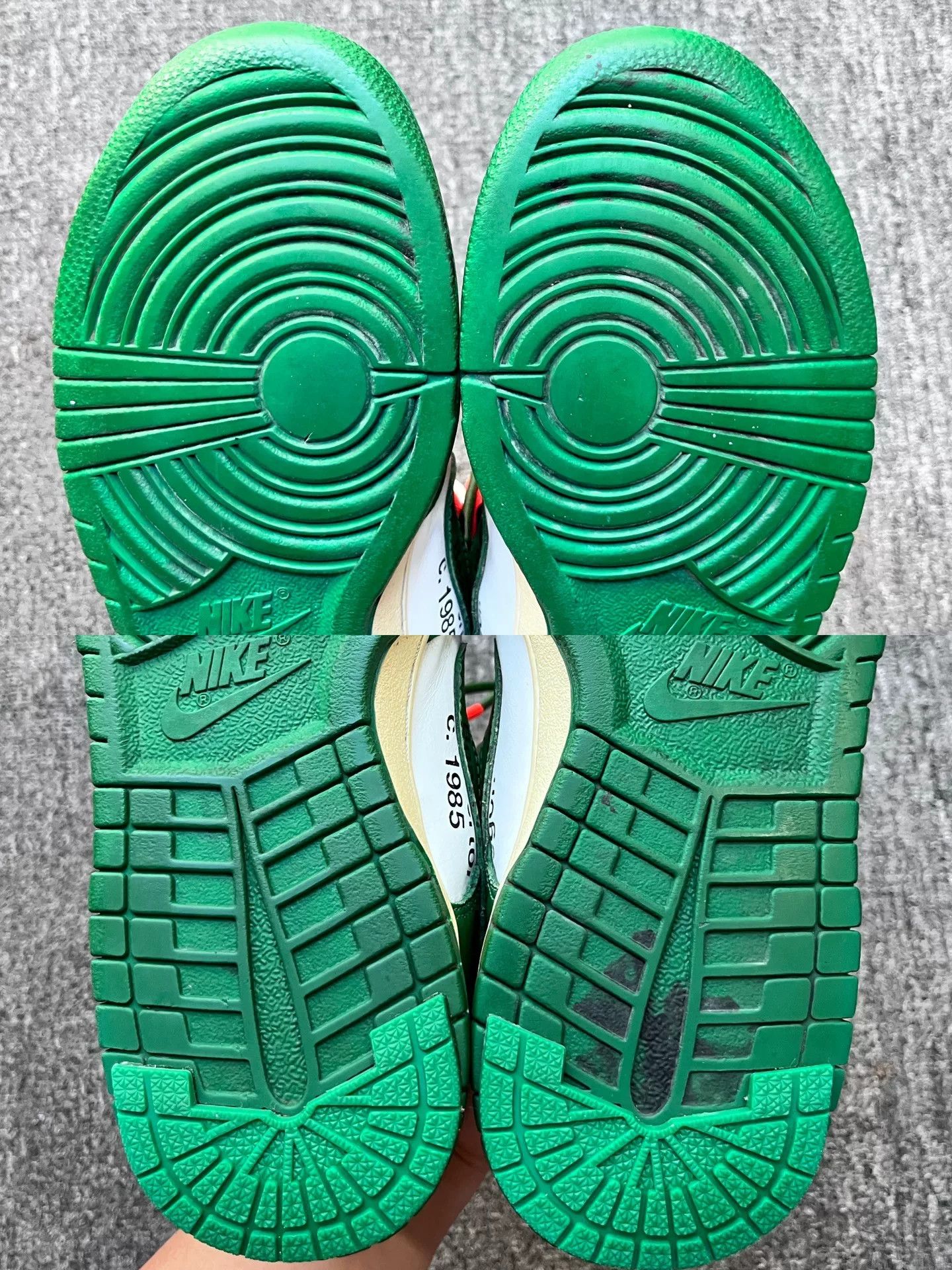 Nike Nike DUNK Green Lowtop Sneakers 7 Men Size US 7 / EU 40 - 8 Thumbnail