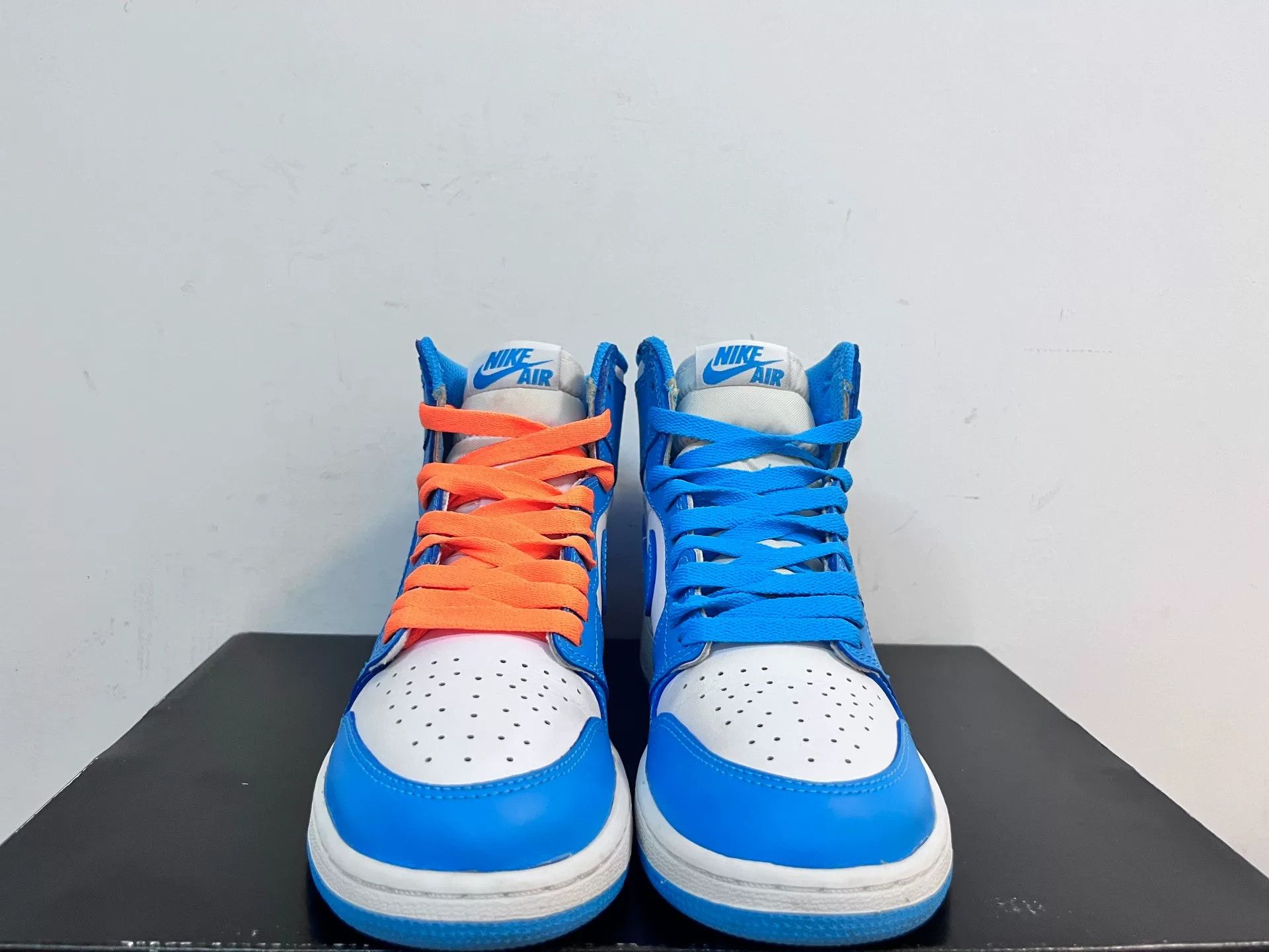 Nike Nike AJ1 Blue Lowtop Sneakers 5.5 Men Size US 5.5 / EU 38 - 5 Thumbnail