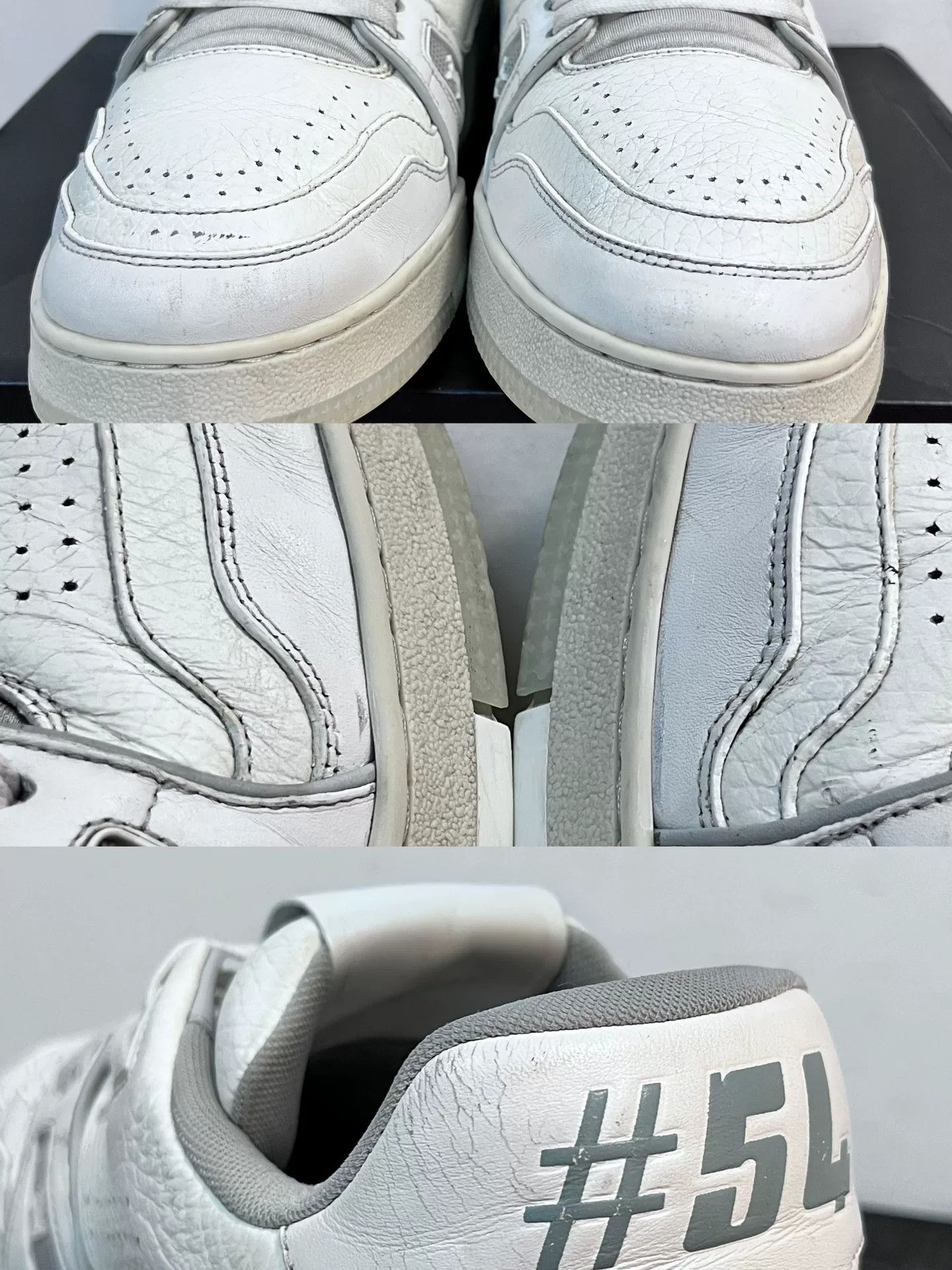 Louis Vuitton Louis Vuitton Training White Lowtop Sneakers 8 Men Size US 8 / EU 41 - 9 Thumbnail