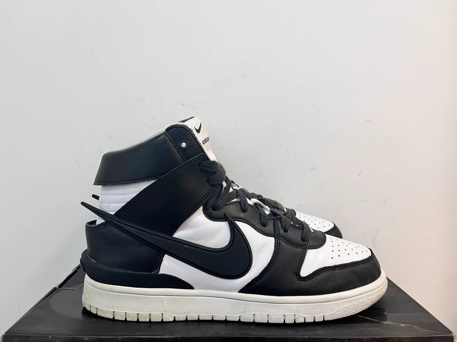 Ambush Design Ambush Design DUNK Black Hitop Sneakers 9 Men Size US 9 / EU 42 - 2 Thumbnail