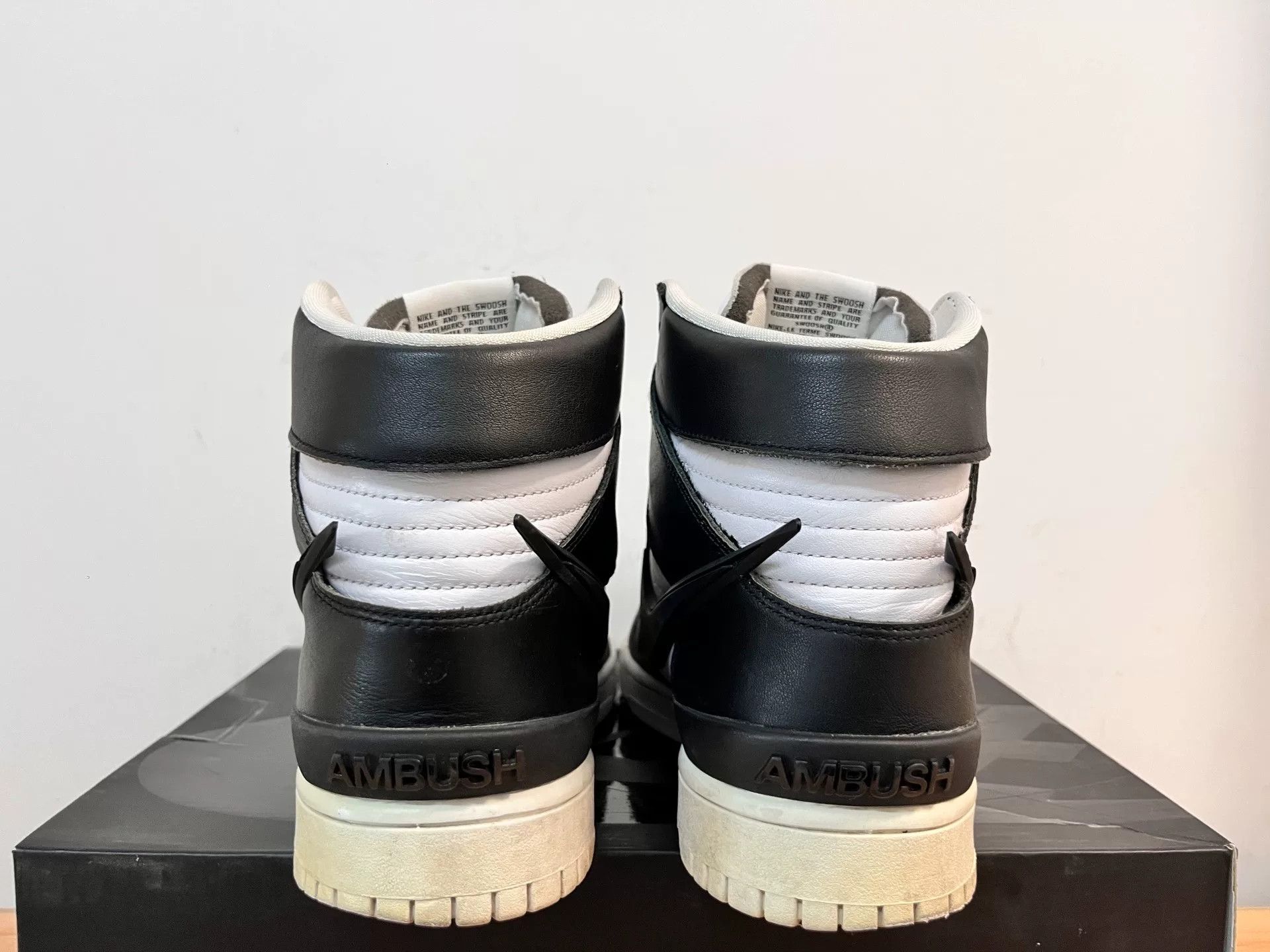 Ambush Design Ambush Design DUNK Black Hitop Sneakers 9 Men Size US 9 / EU 42 - 6 Thumbnail