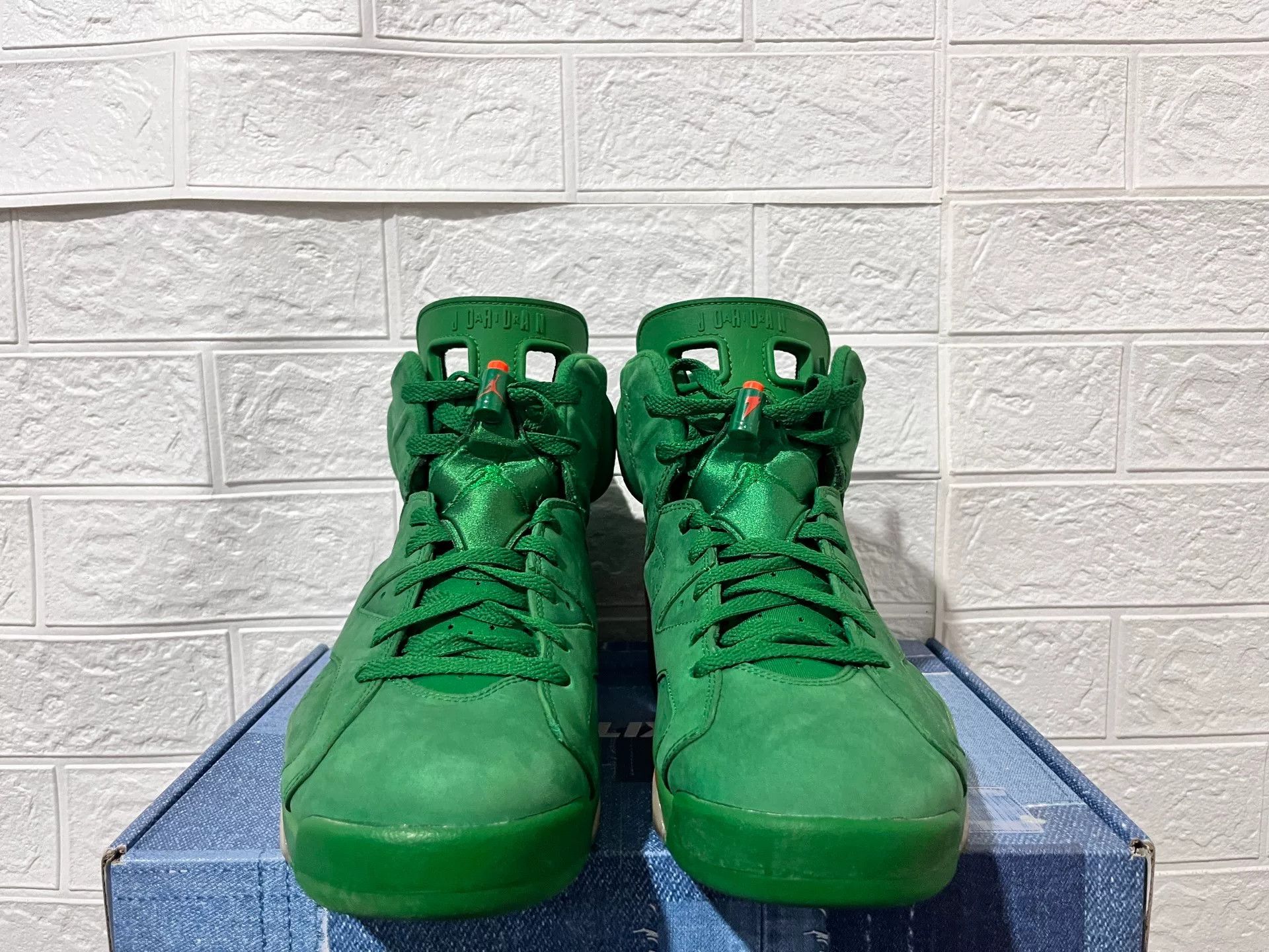 Nike Nike AJ6 Green Lowtop Sneakers 11 Men Size US 11 / EU 44 - 5 Thumbnail