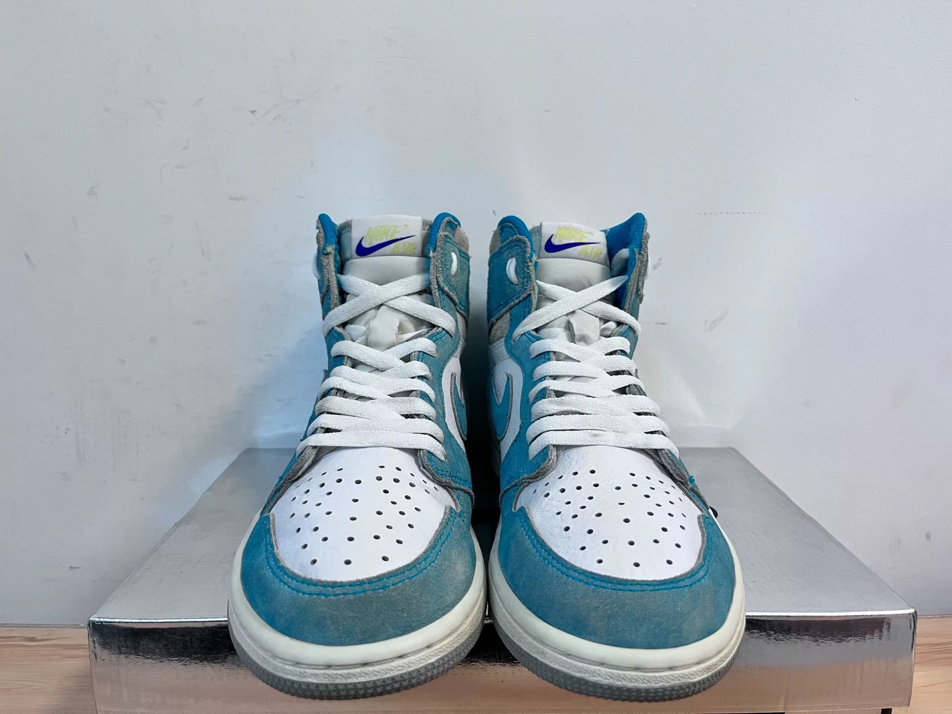 Nike Nike AJ1 Green Lowtop Sneakers 9 Men Size US 9 / EU 42 - 5 Thumbnail