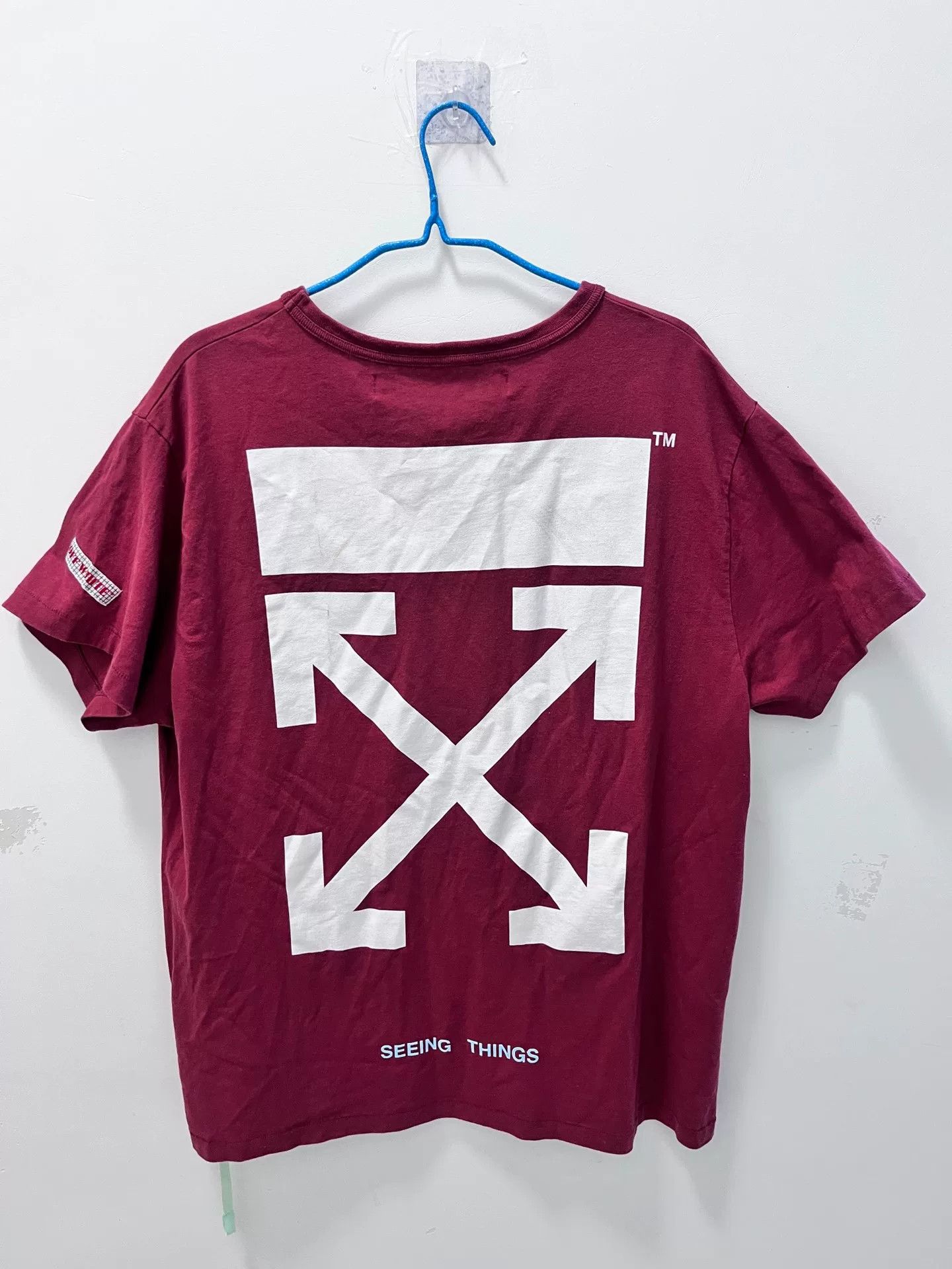 Off-White Off-White White T-Shirt l Men Size US L / EU 52-54 / 3 - 2 Thumbnail