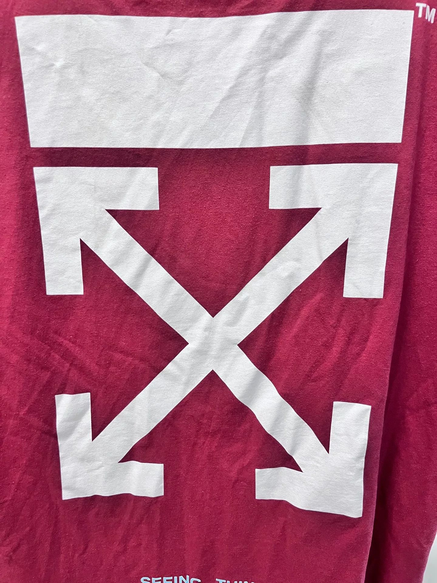 Off-White Off-White White T-Shirt l Men Size US L / EU 52-54 / 3 - 4 Thumbnail