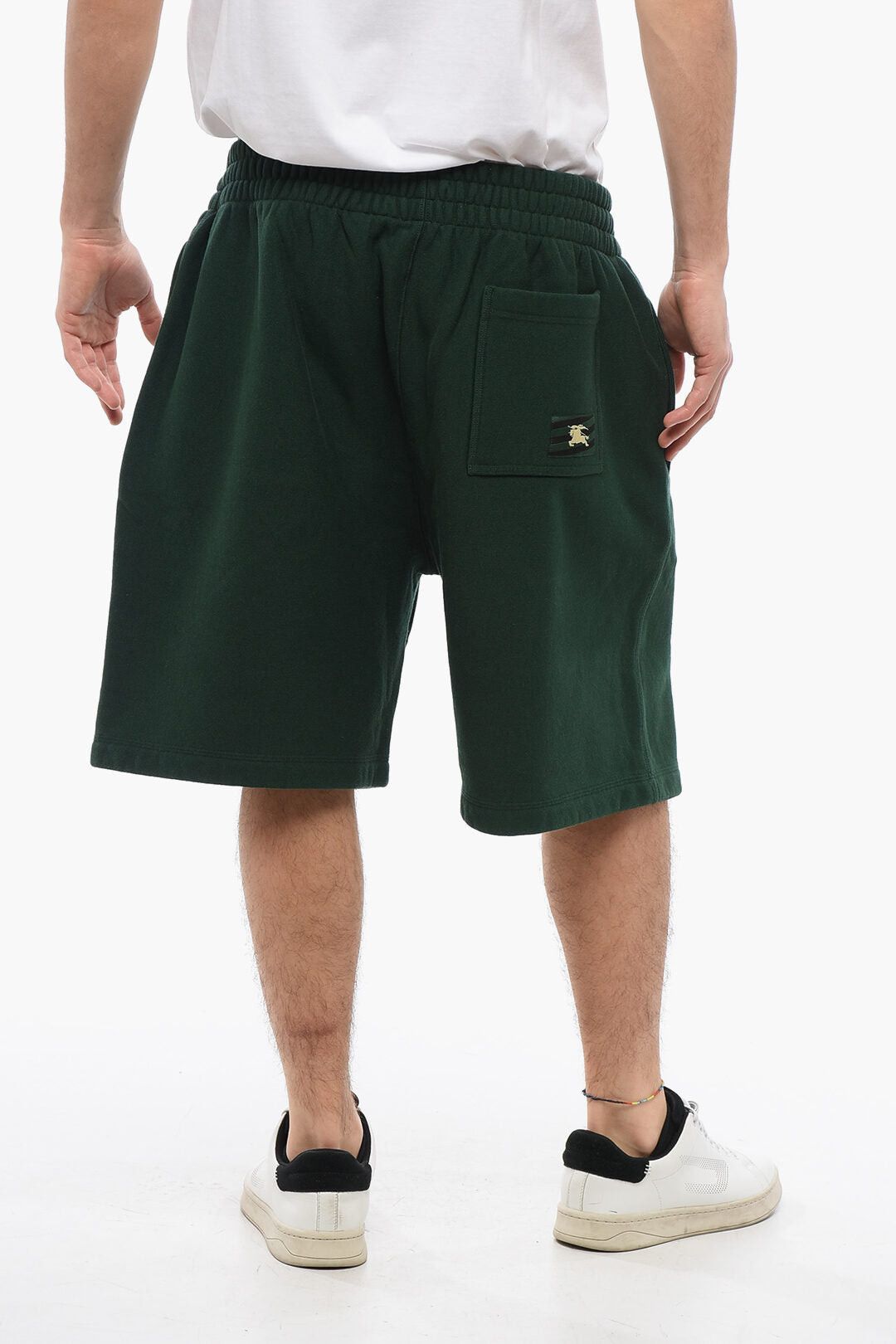 Burberry Cotton Shorts EDK with Patch Size US 33 - 2 Thumbnail