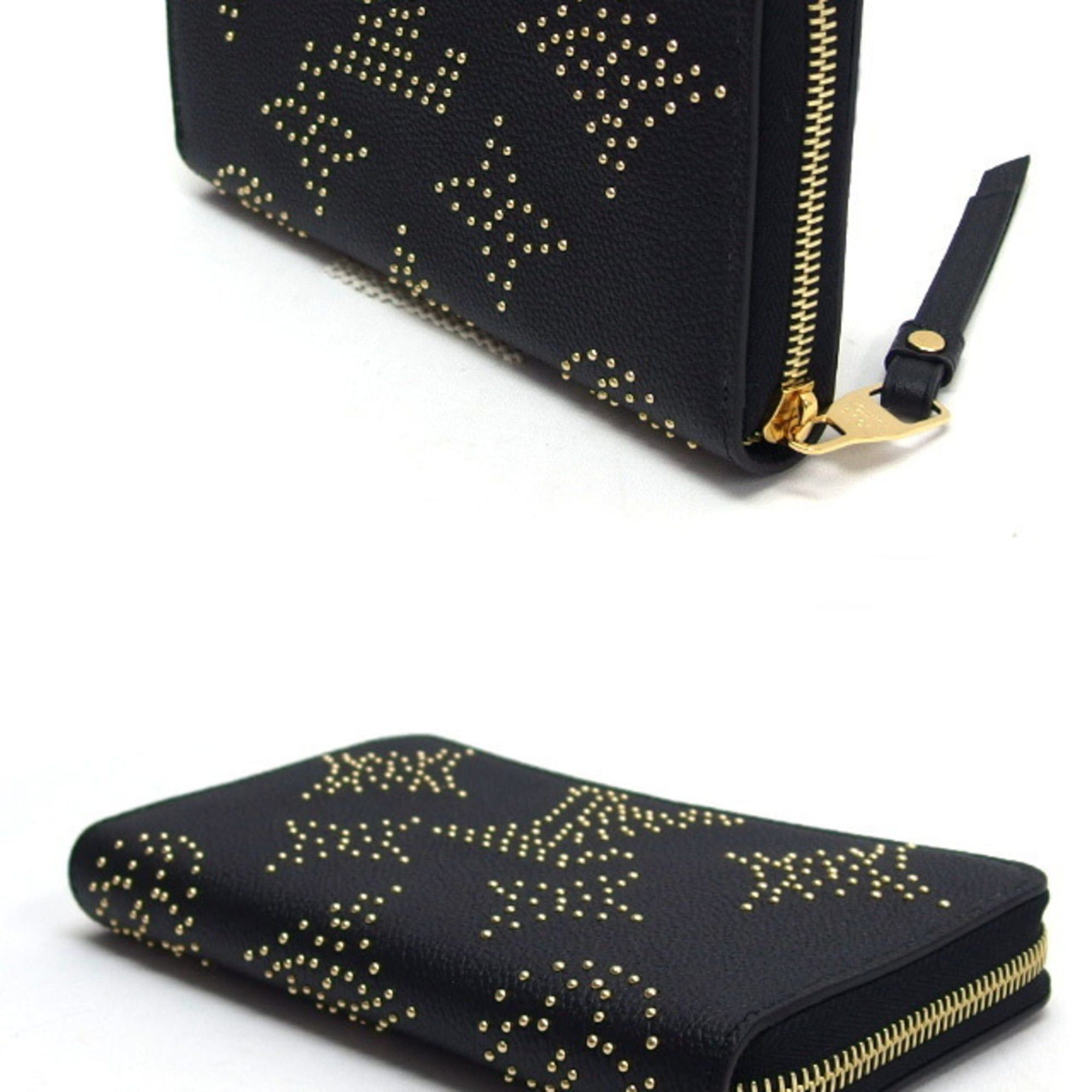 Louis Vuitton Louis Vuitton Monogram Empreinte Studded Zippy Wallet, Black Size ONE SIZE - 4 Thumbnail