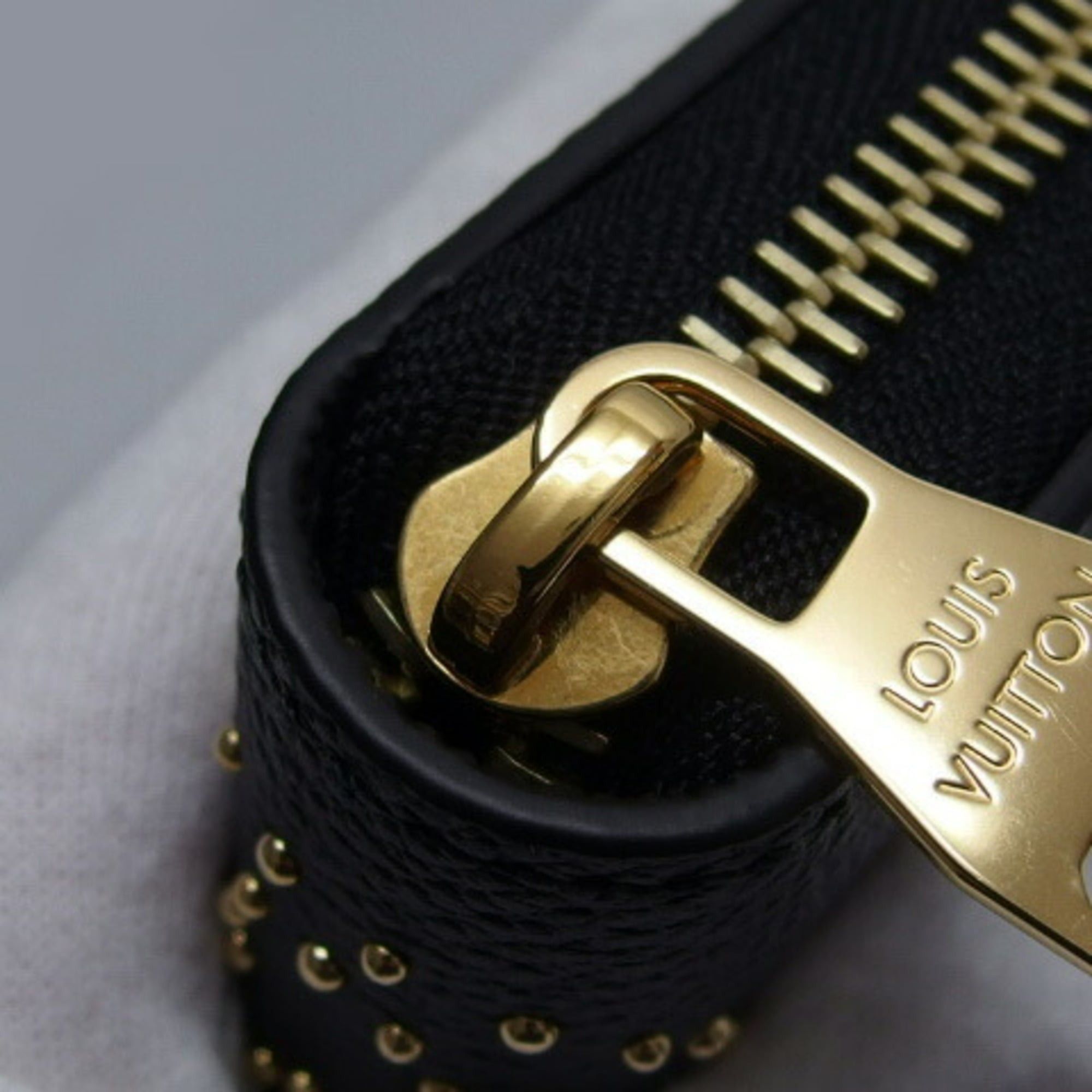 Louis Vuitton Louis Vuitton Monogram Empreinte Studded Zippy Wallet, Black Size ONE SIZE - 11 Thumbnail