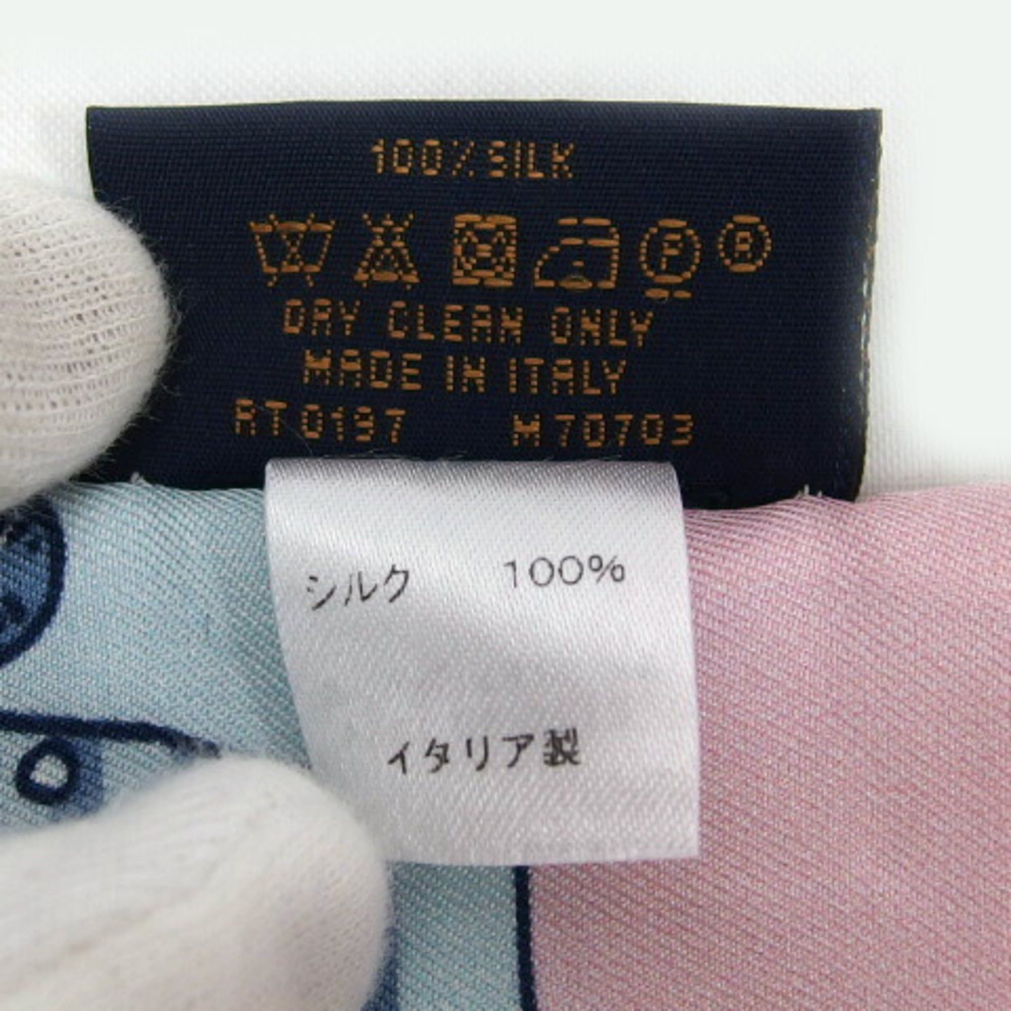 Louis Vuitton Louis Vuitton Monogram Bandeau Animal Fish Ribbon Scarf/Muffler Size ONE SIZE - 9 Thumbnail