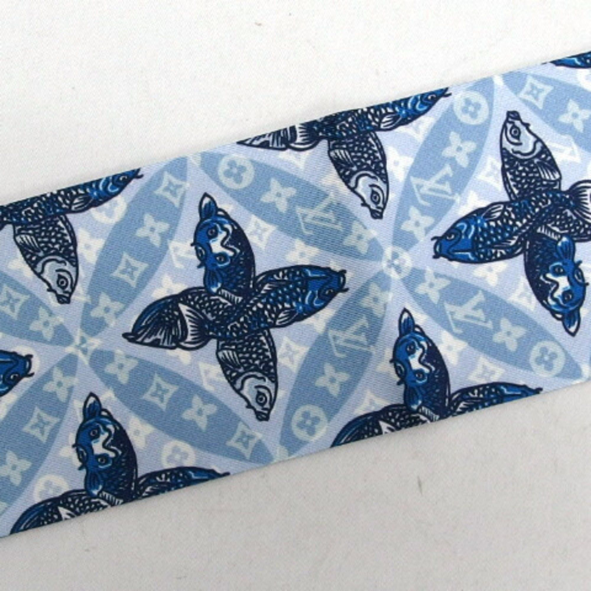 Louis Vuitton Louis Vuitton Monogram Bandeau Animal Fish Ribbon Scarf/Muffler Size ONE SIZE - 10 Thumbnail