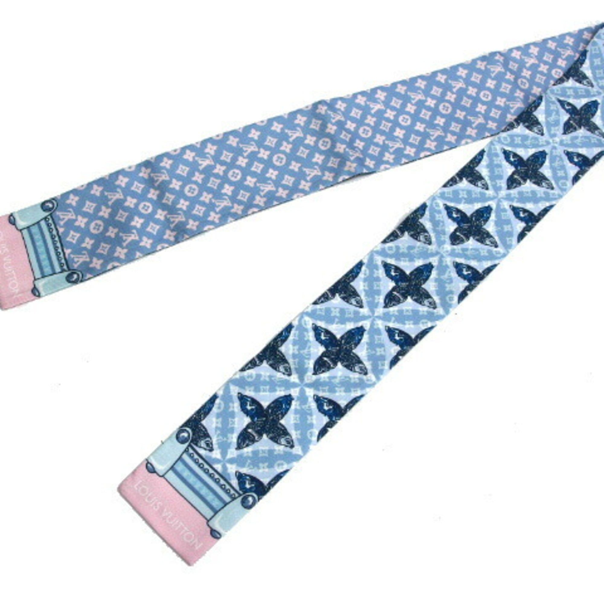 Louis Vuitton Louis Vuitton Monogram Bandeau Animal Fish Ribbon Scarf/Muffler Size ONE SIZE - 7 Thumbnail