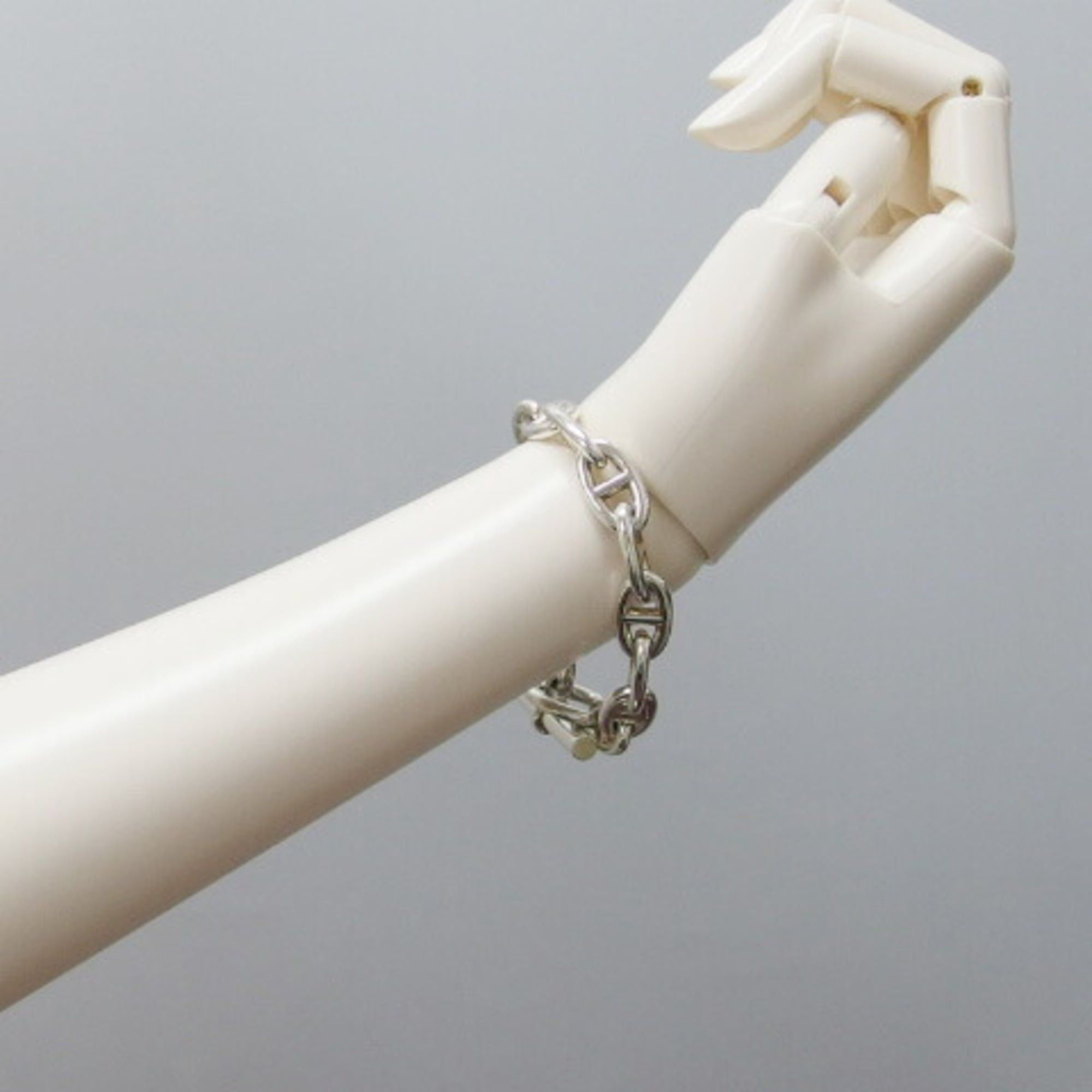 Hermes Hermes Chaine d'Ancre GM 12-link silver bracelet Size ONE SIZE - 3 Thumbnail