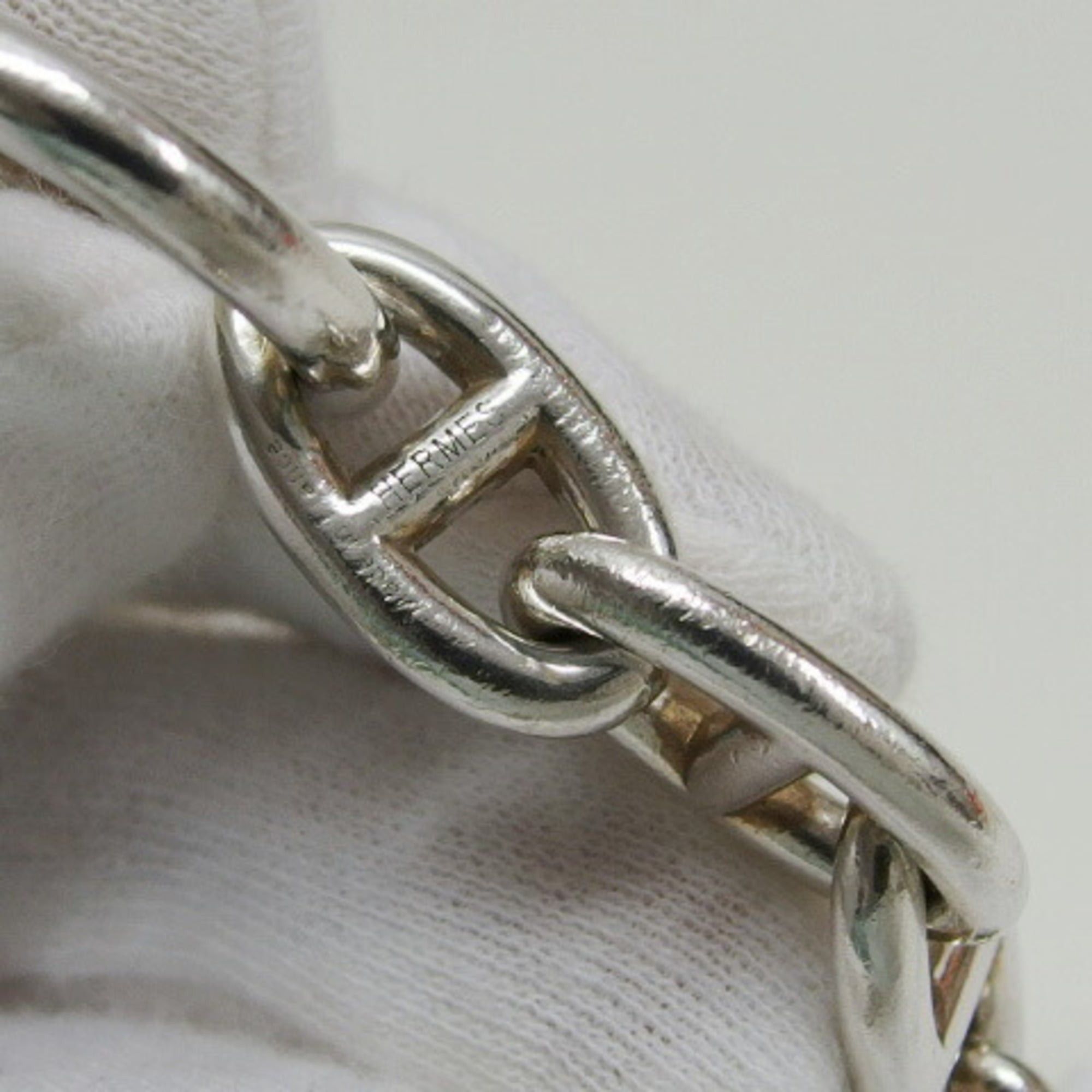 Hermes Hermes Chaine d'Ancre GM 12-link silver bracelet Size ONE SIZE - 8 Thumbnail