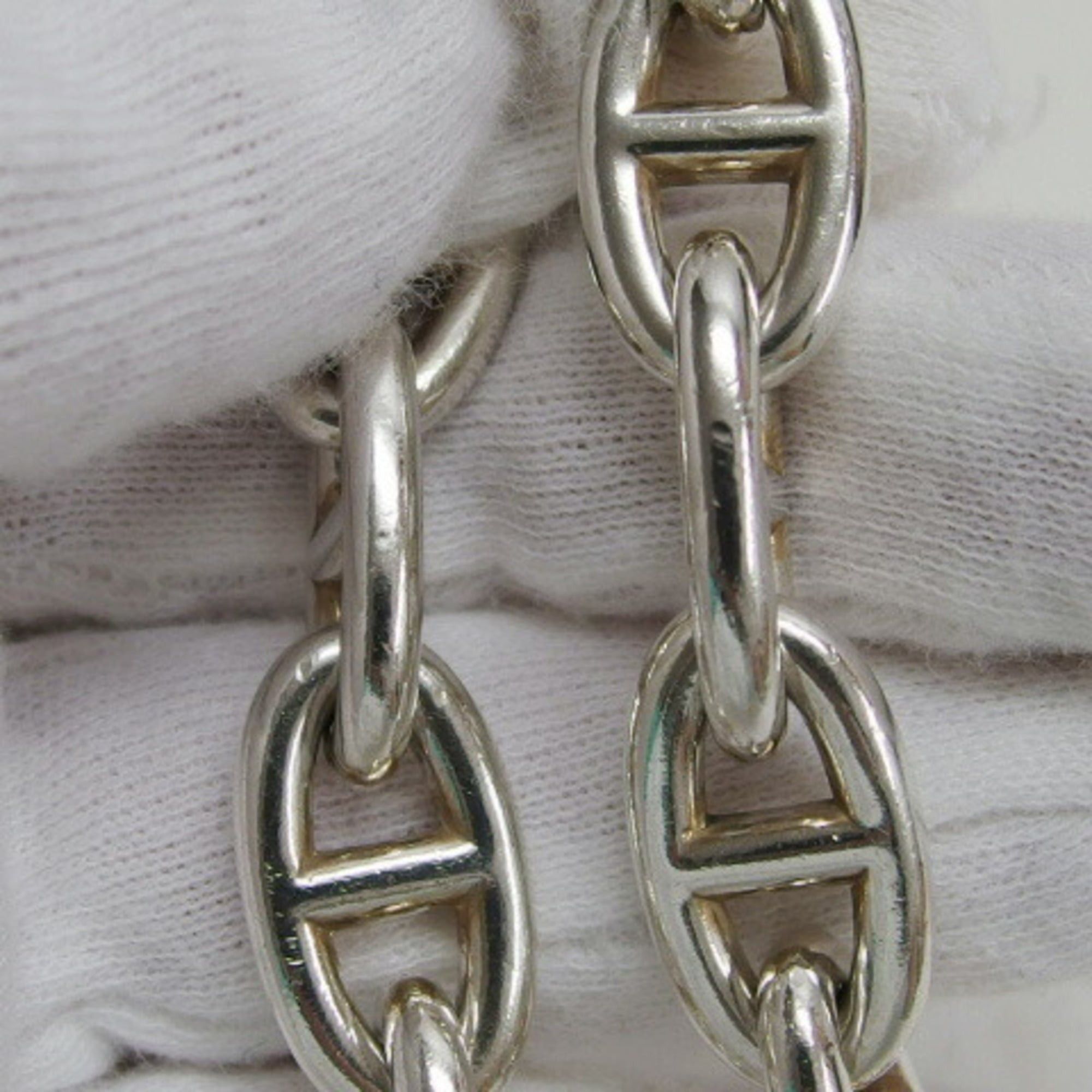 Hermes Hermes Chaine d'Ancre GM 12-link silver bracelet Size ONE SIZE - 9 Thumbnail