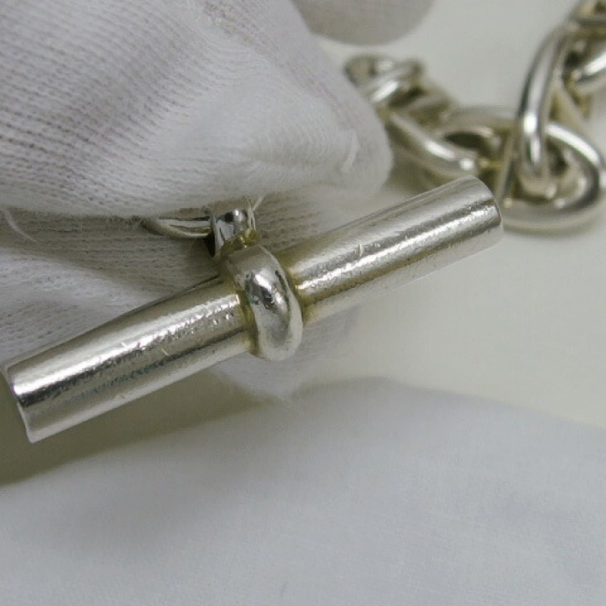 Hermes Hermes Chaine d'Ancre GM 12-link silver bracelet Size ONE SIZE - 10 Thumbnail