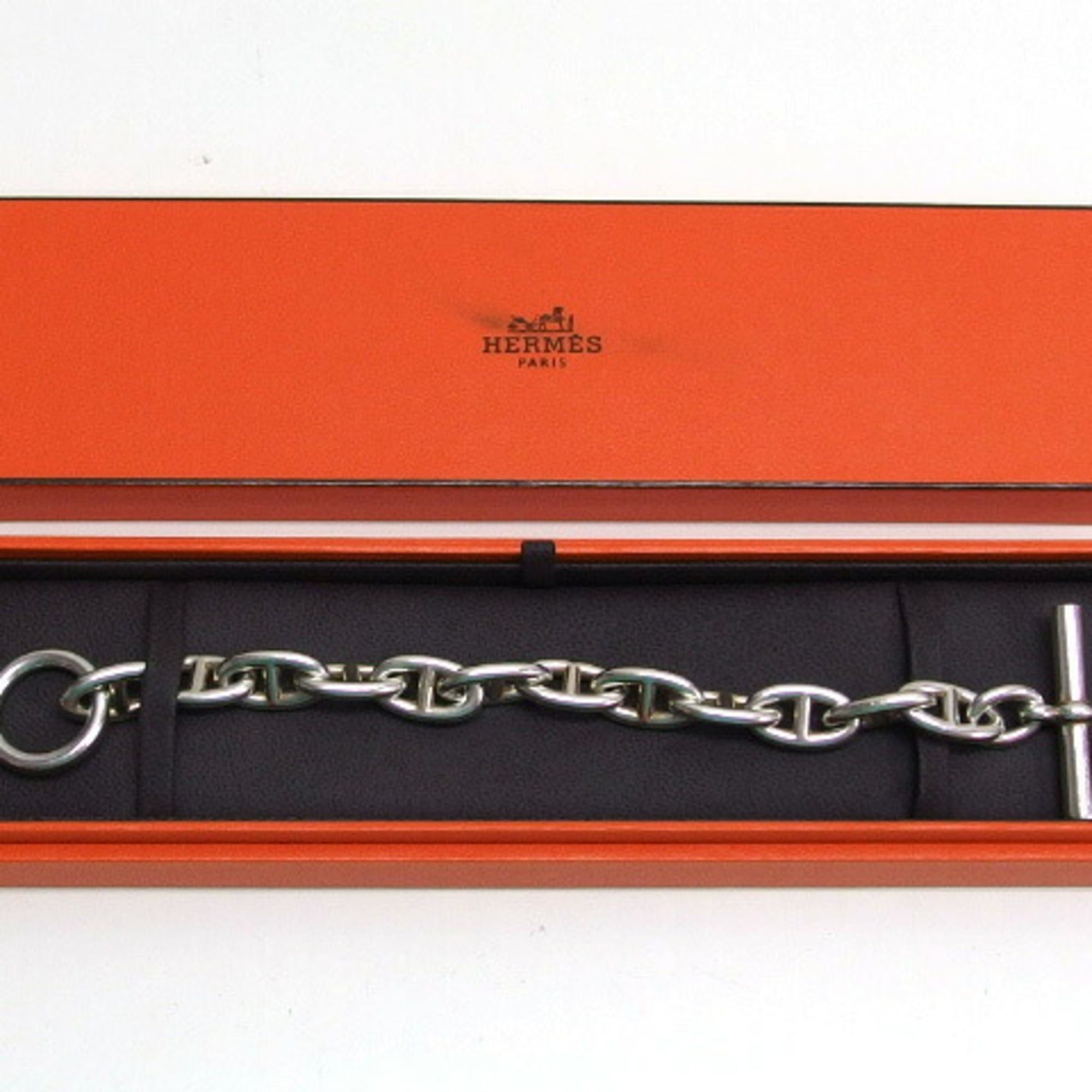 Hermes Hermes Chaine d'Ancre GM 12-link silver bracelet Size ONE SIZE - 4 Thumbnail