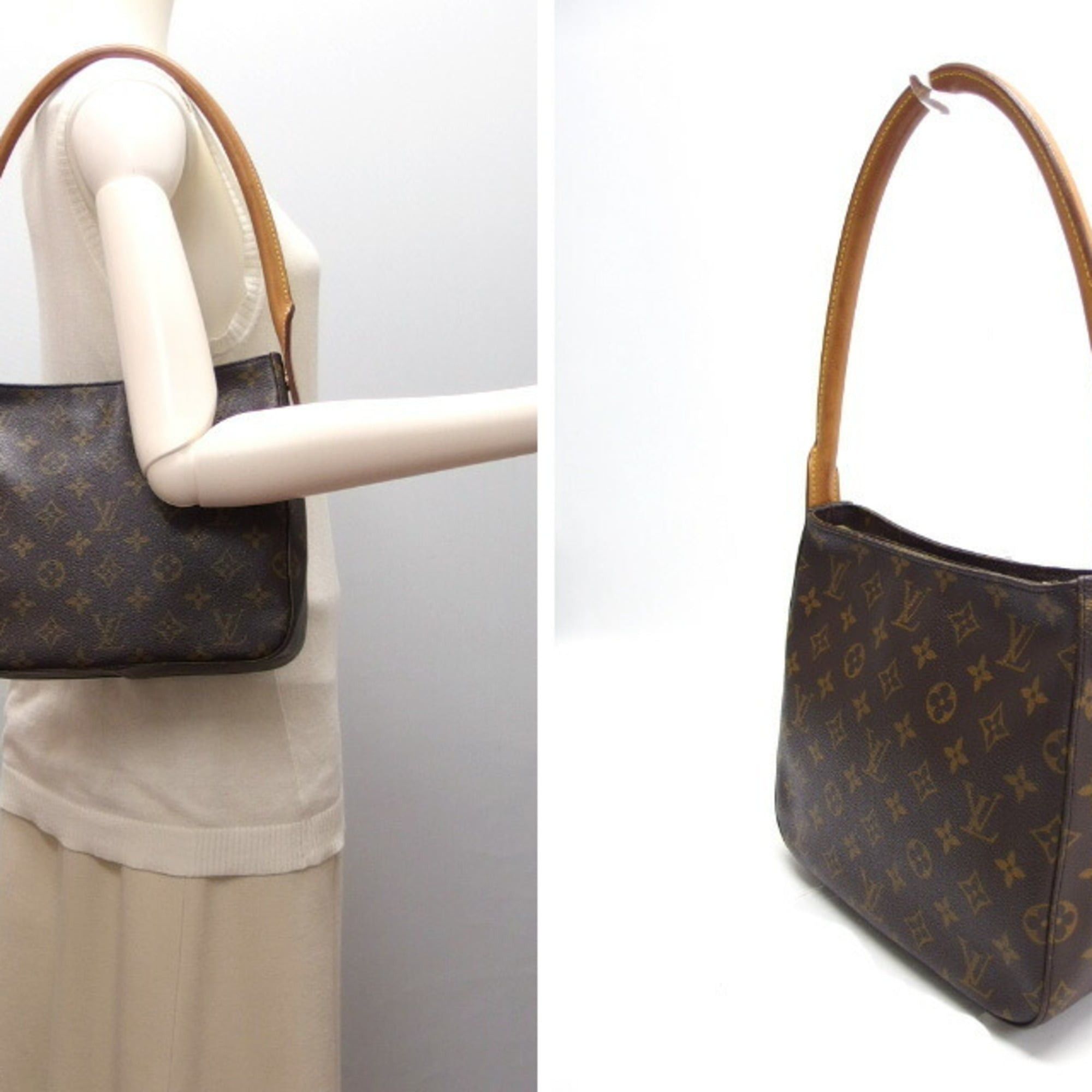 Louis Vuitton Louis Vuitton Monogram Looping MM Bag M51146 Size ONE SIZE - 3 Thumbnail