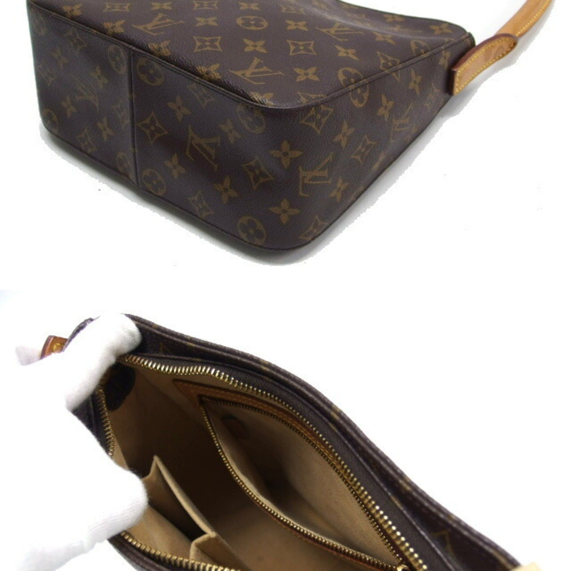 Louis Vuitton Louis Vuitton Monogram Looping MM Bag M51146 Size ONE SIZE - 4 Thumbnail