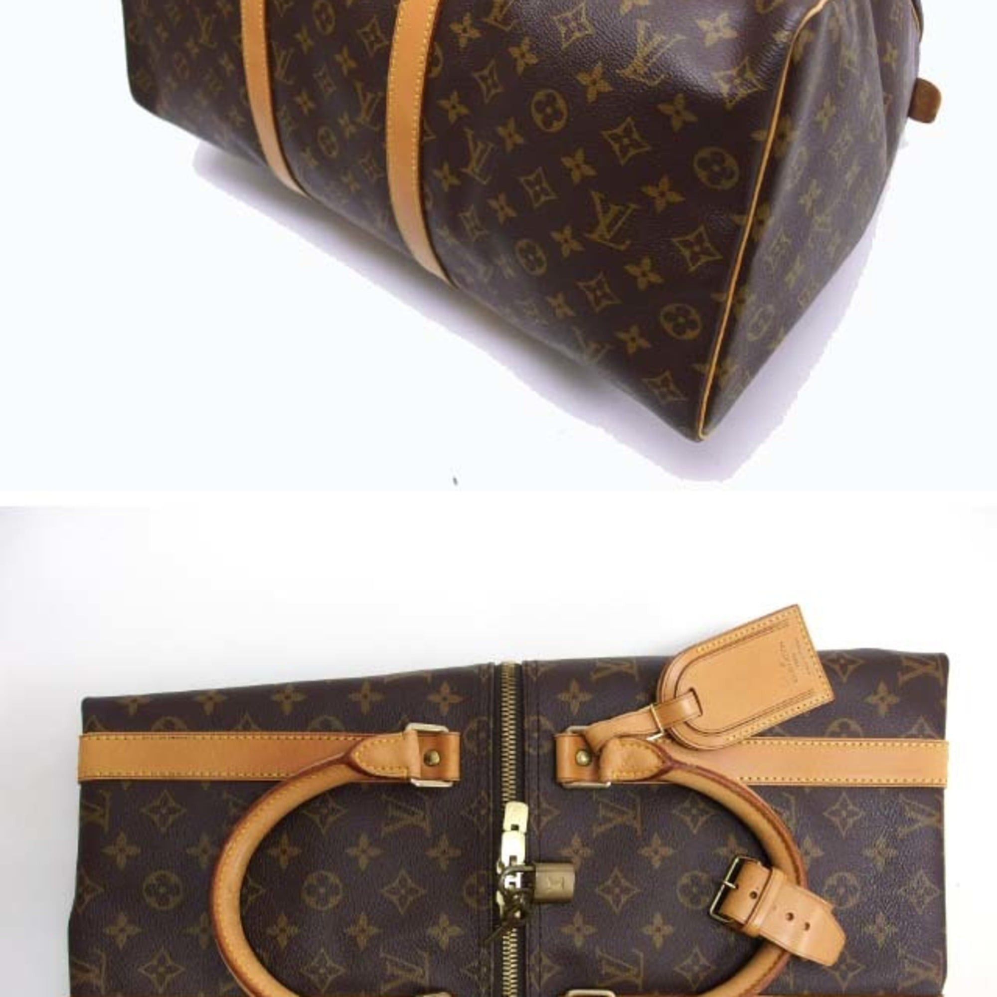 Louis Vuitton Louis Vuitton Monogram Keepall 50 Boston Bag M41426 Size ONE SIZE - 4 Thumbnail