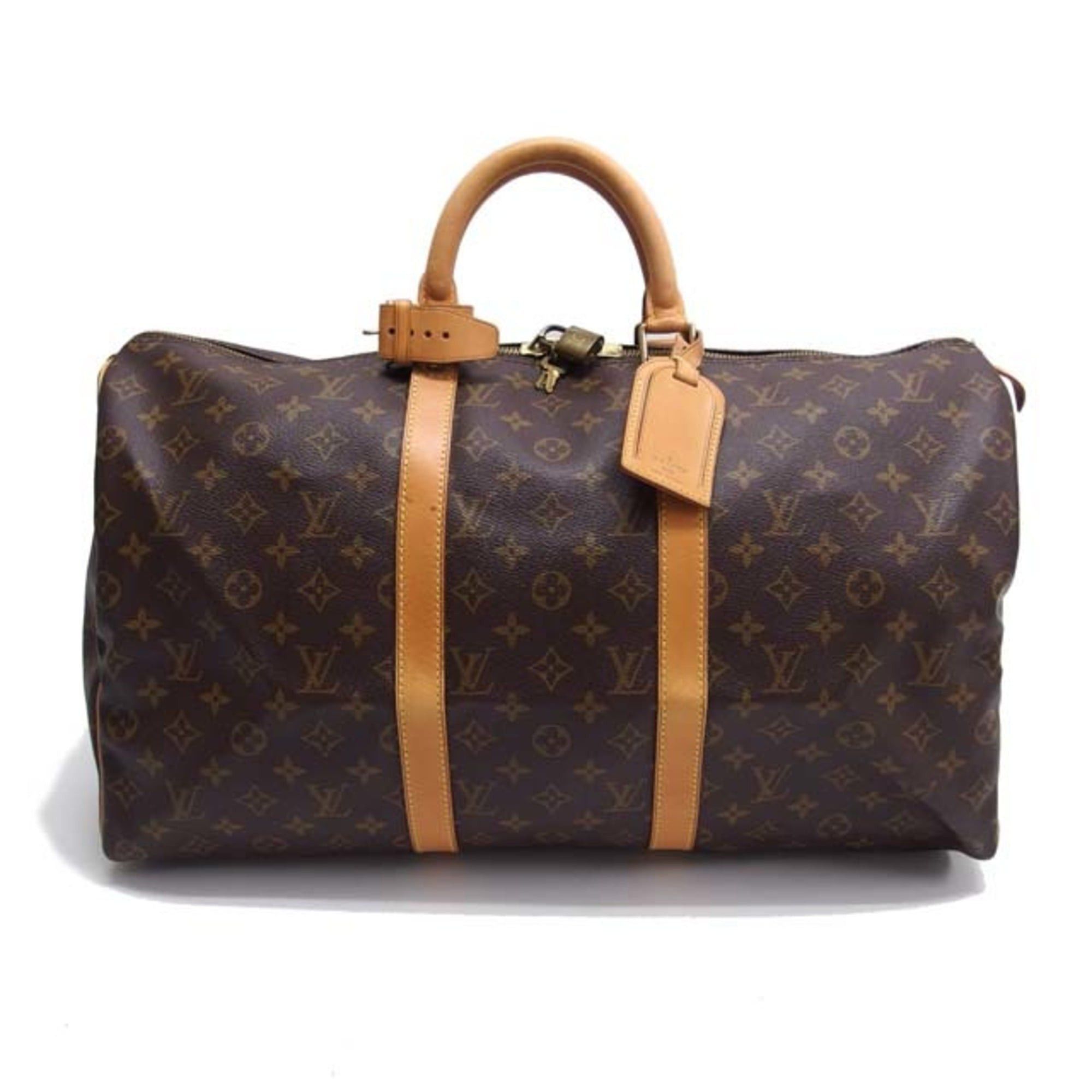Louis Vuitton Louis Vuitton Monogram Keepall 50 Boston Bag M41426 Size ONE SIZE - 2 Thumbnail