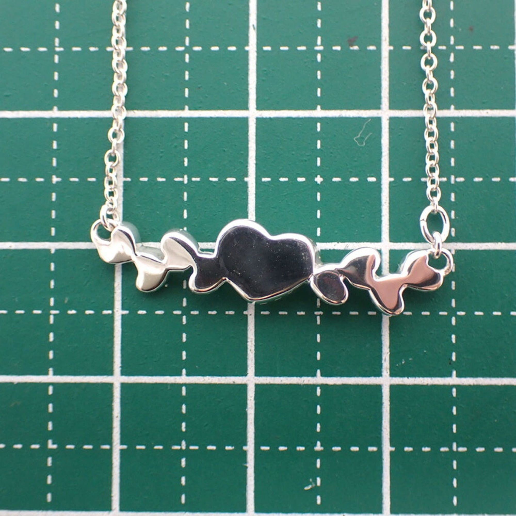 Tiffany & Co. TIFFANY & Co. 925 Modern Heart Pendant Necklace Size ONE SIZE - 10 Thumbnail