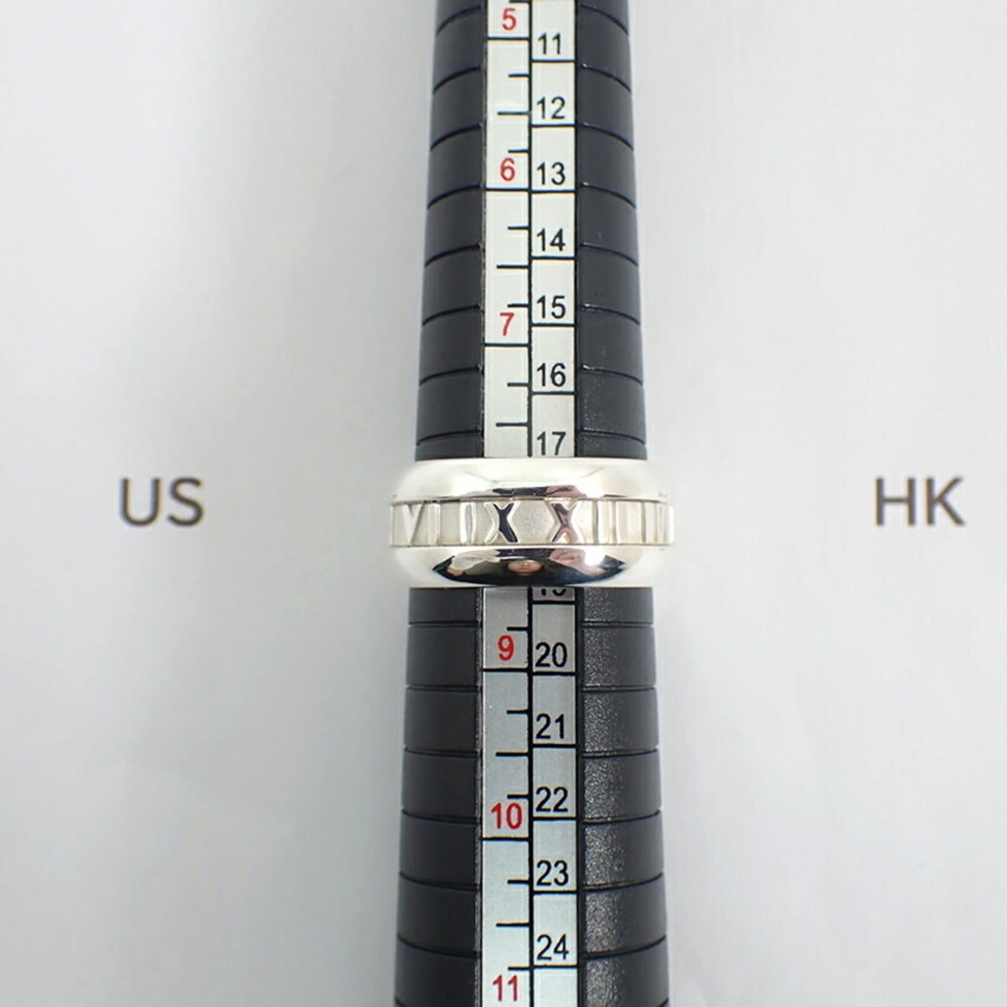 Tiffany & Co. TIFFANY & Co. 925 Atlas Wide Ring, Size 17 Size ONE SIZE - 9 Thumbnail