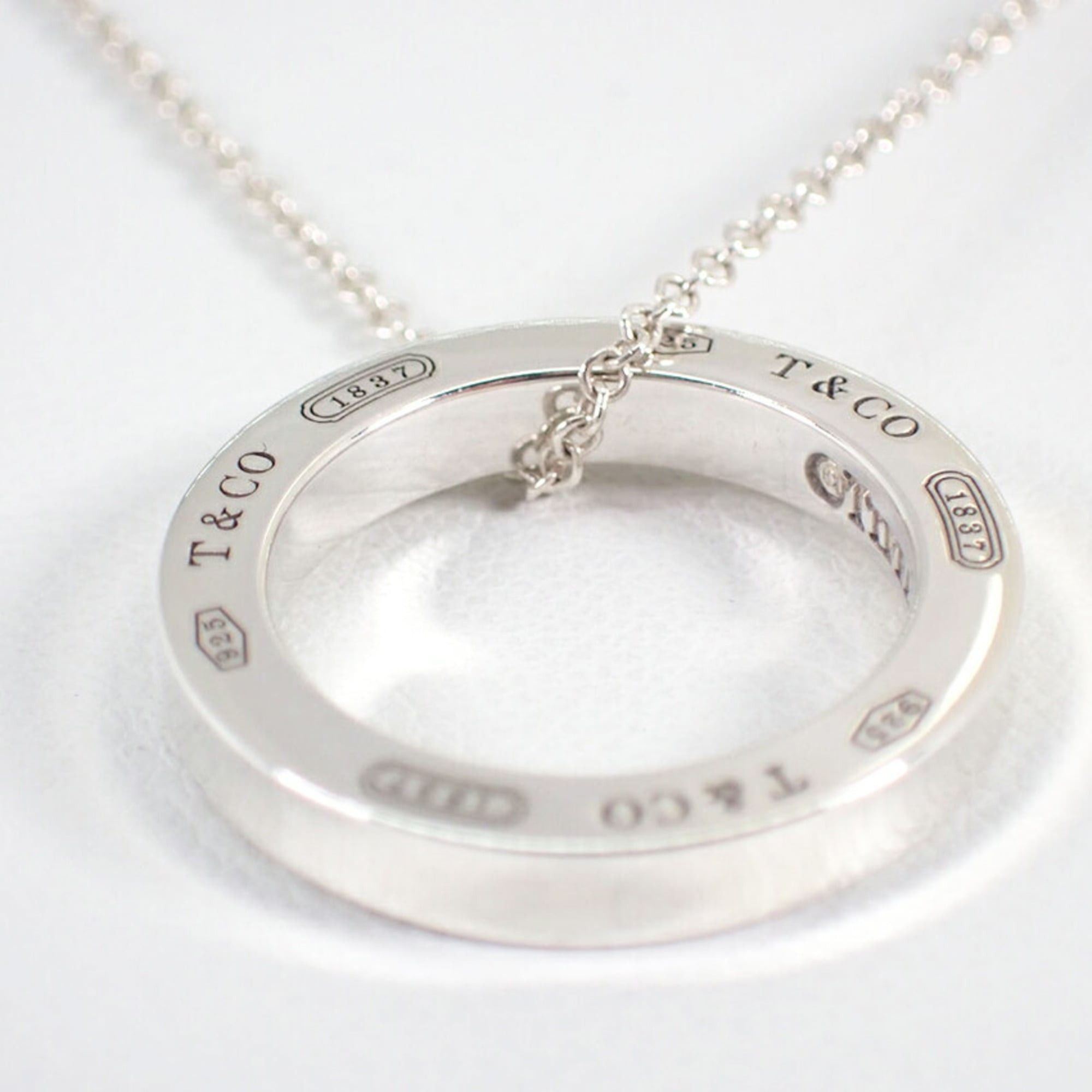 Tiffany & Co. TIFFANY & Co. 925 1837 Circle Necklace Size ONE SIZE - 5 Thumbnail
