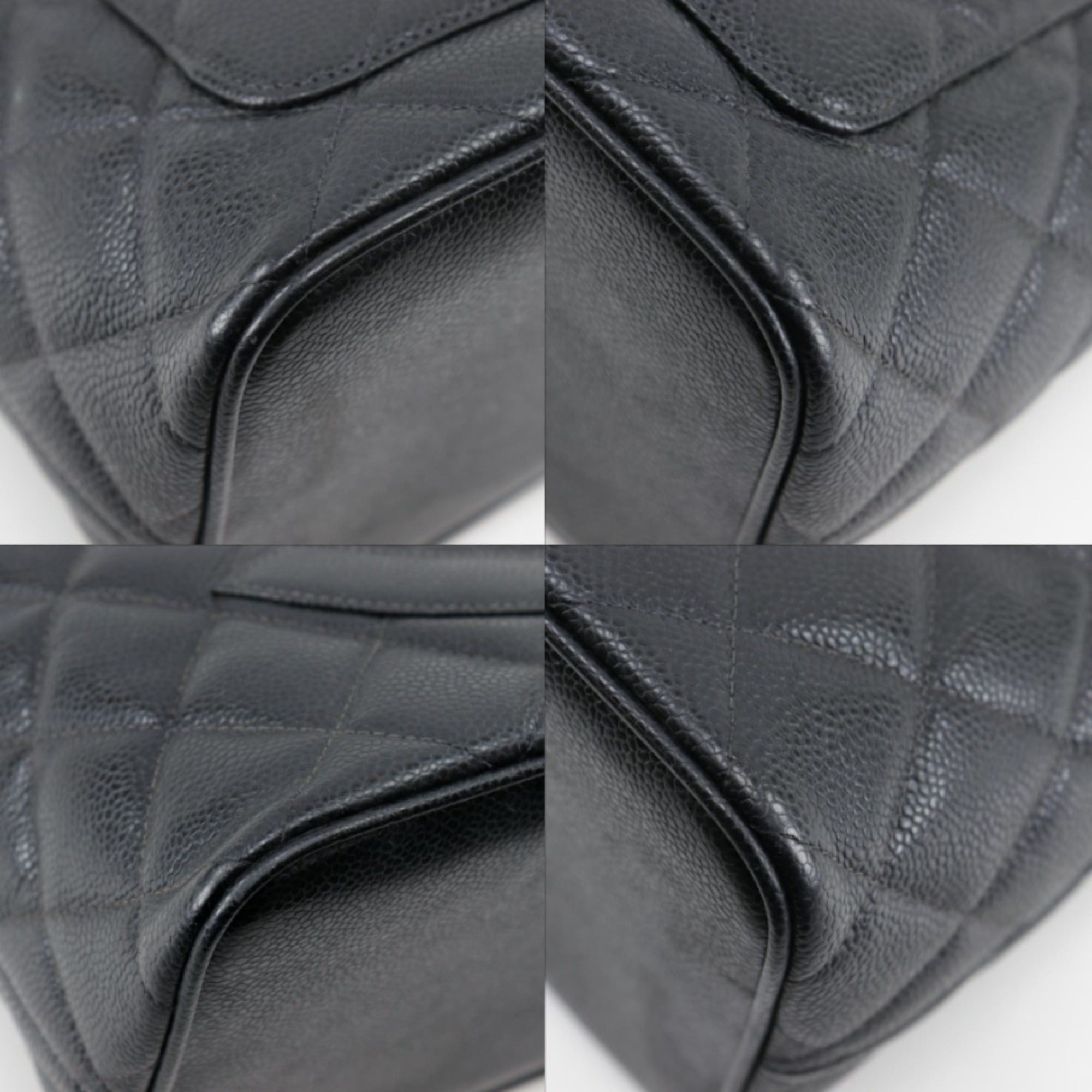 Chanel Chanel Medallion Tote Bag, a reissue of the Coco Mark design, black caviar leather, A5 size, for women (A01804). Size ONE SIZE - 4 Thumbnail