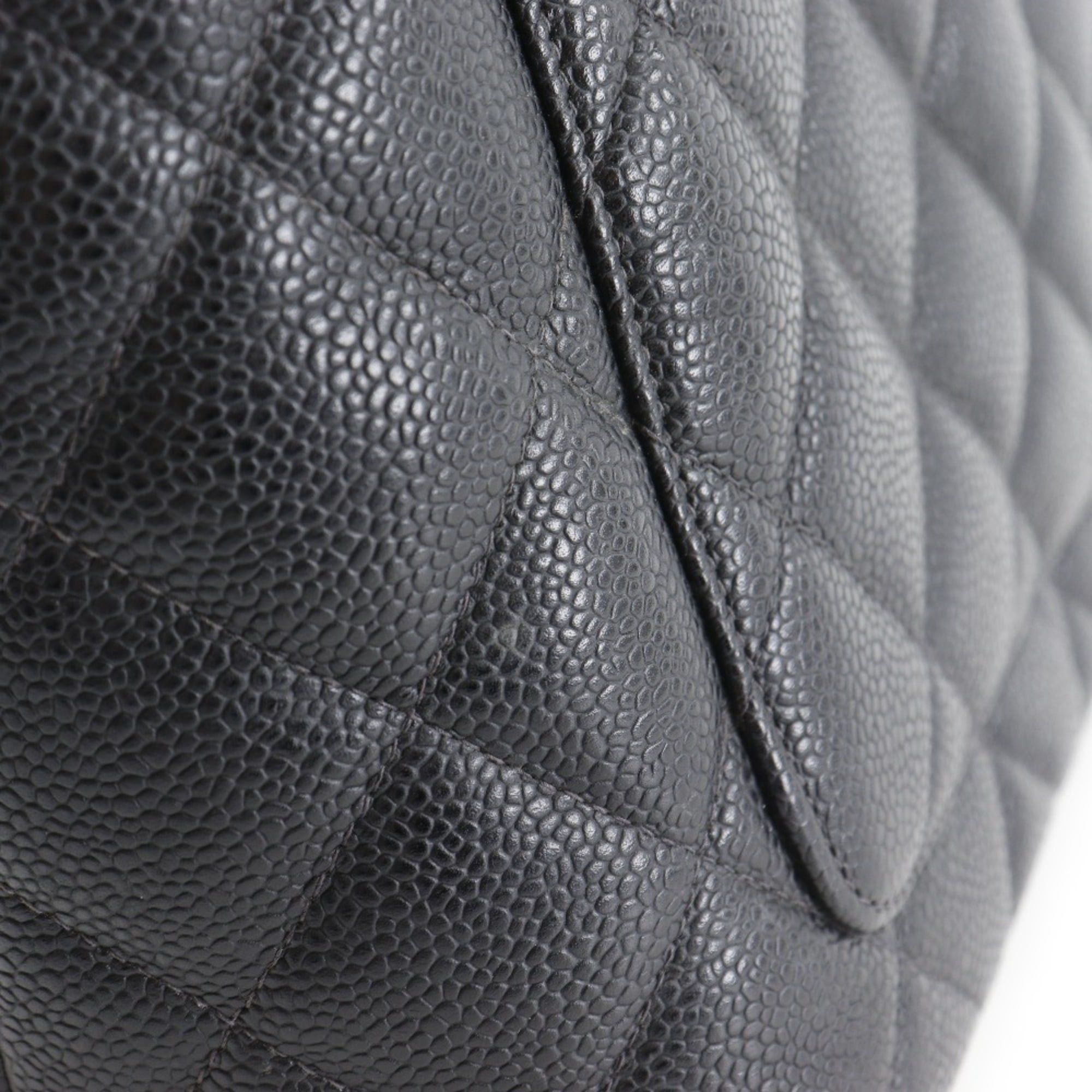 Chanel Chanel Medallion Tote Bag, a reissue of the Coco Mark design, black caviar leather, A5 size, for women (A01804). Size ONE SIZE - 12 Thumbnail