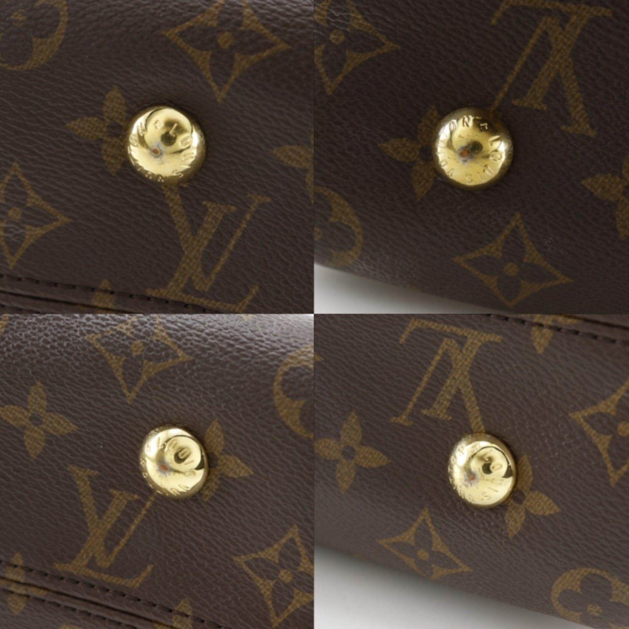 Louis Vuitton Louis Vuitton Tuileries Tote Handbag/Shoulder Bag, M41456, Monogram Canvas, 2017 Model, Brown, FL2117, 2-way, A5 size, Double Zipper, Women's. Size ONE SIZE - 9 Thumbnail