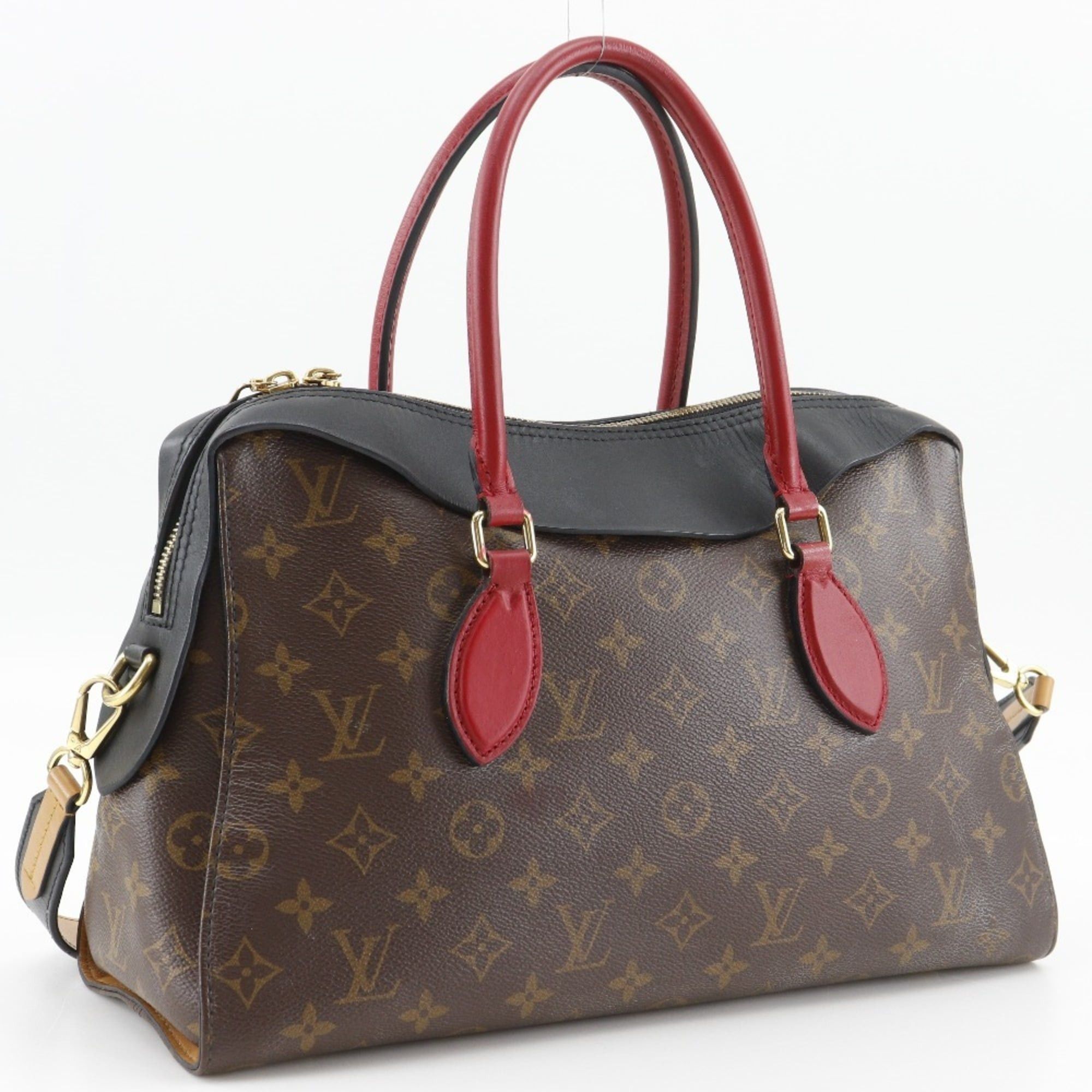 Louis Vuitton Louis Vuitton Tuileries Tote Handbag/Shoulder Bag, M41456, Monogram Canvas, 2017 Model, Brown, FL2117, 2-way, A5 size, Double Zipper, Women's. Size ONE SIZE - 3 Thumbnail