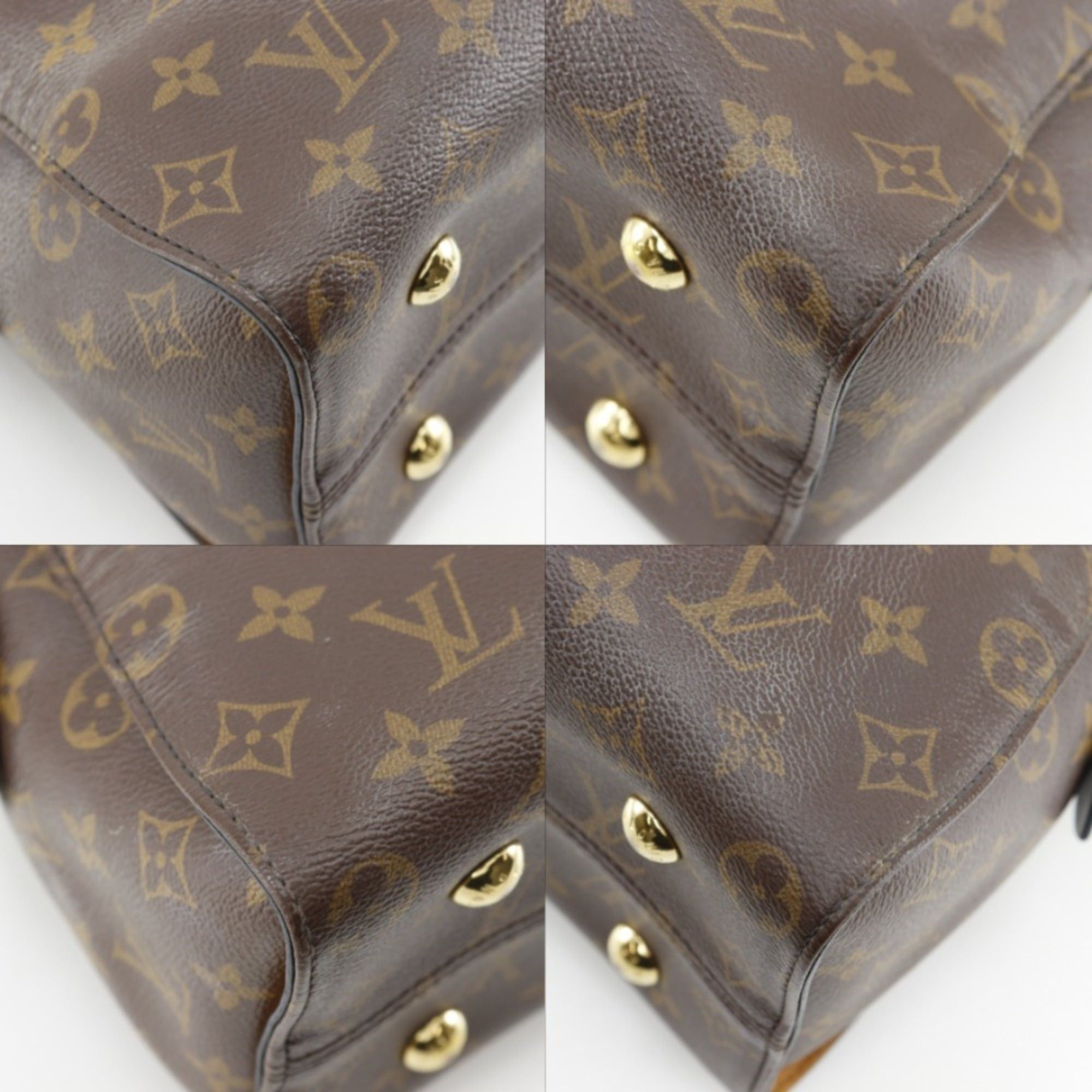 Louis Vuitton Louis Vuitton Tuileries Tote Handbag/Shoulder Bag, M41456, Monogram Canvas, 2017 Model, Brown, FL2117, 2-way, A5 size, Double Zipper, Women's. Size ONE SIZE - 4 Thumbnail
