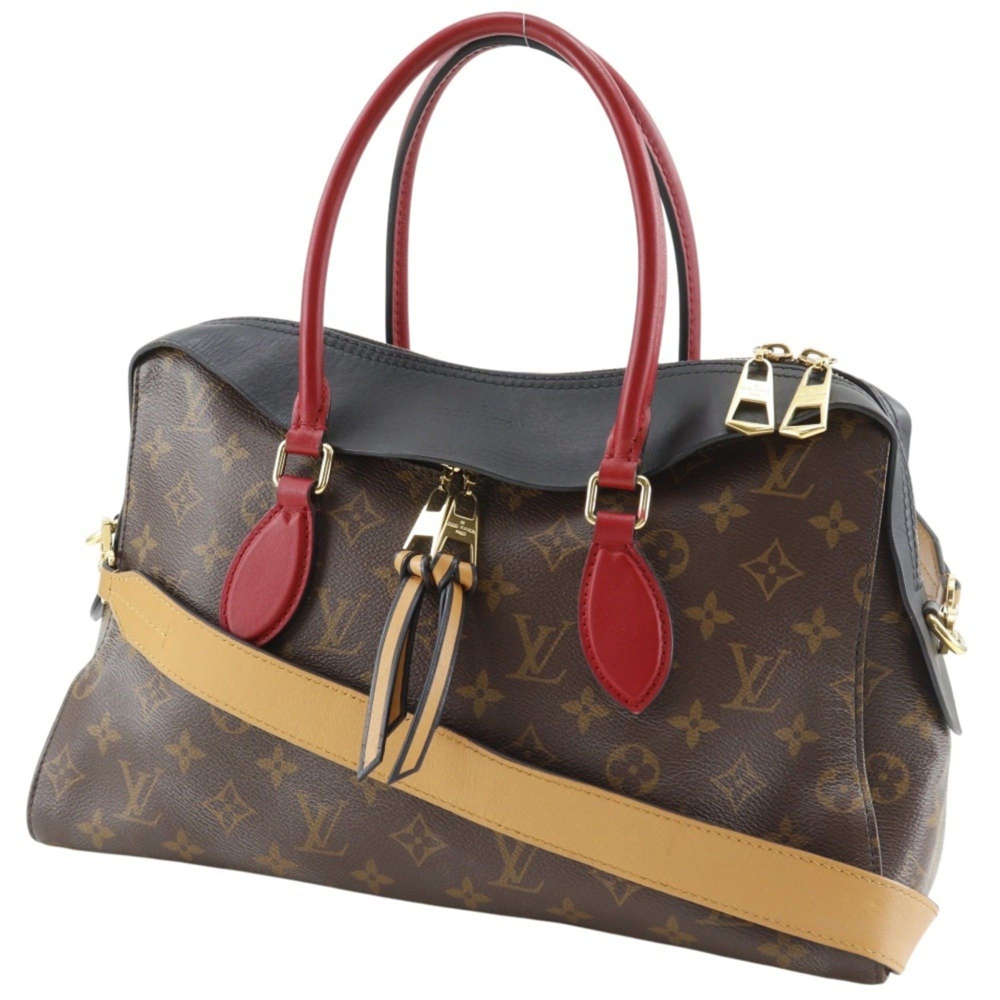 Louis Vuitton Louis Vuitton Tuileries Tote Handbag/Shoulder Bag, M41456, Monogram Canvas, 2017 Model, Brown, FL2117, 2-way, A5 size, Double Zipper, Women's. Size ONE SIZE - 2 Thumbnail