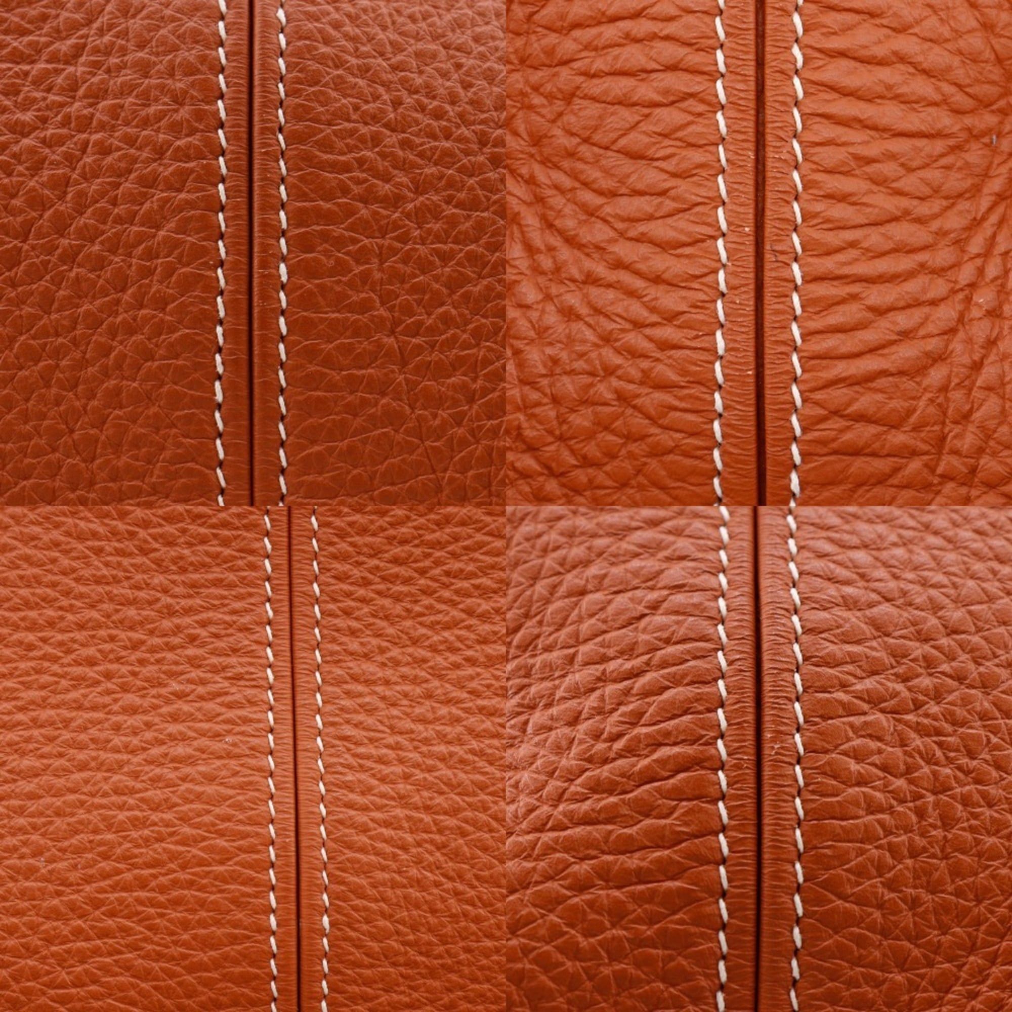 Hermes Hermes Tar Tote Bag, Taurillon Clemence Leather, 1996, Brown, A4 size, Open type, Unisex. Size ONE SIZE - 11 Thumbnail