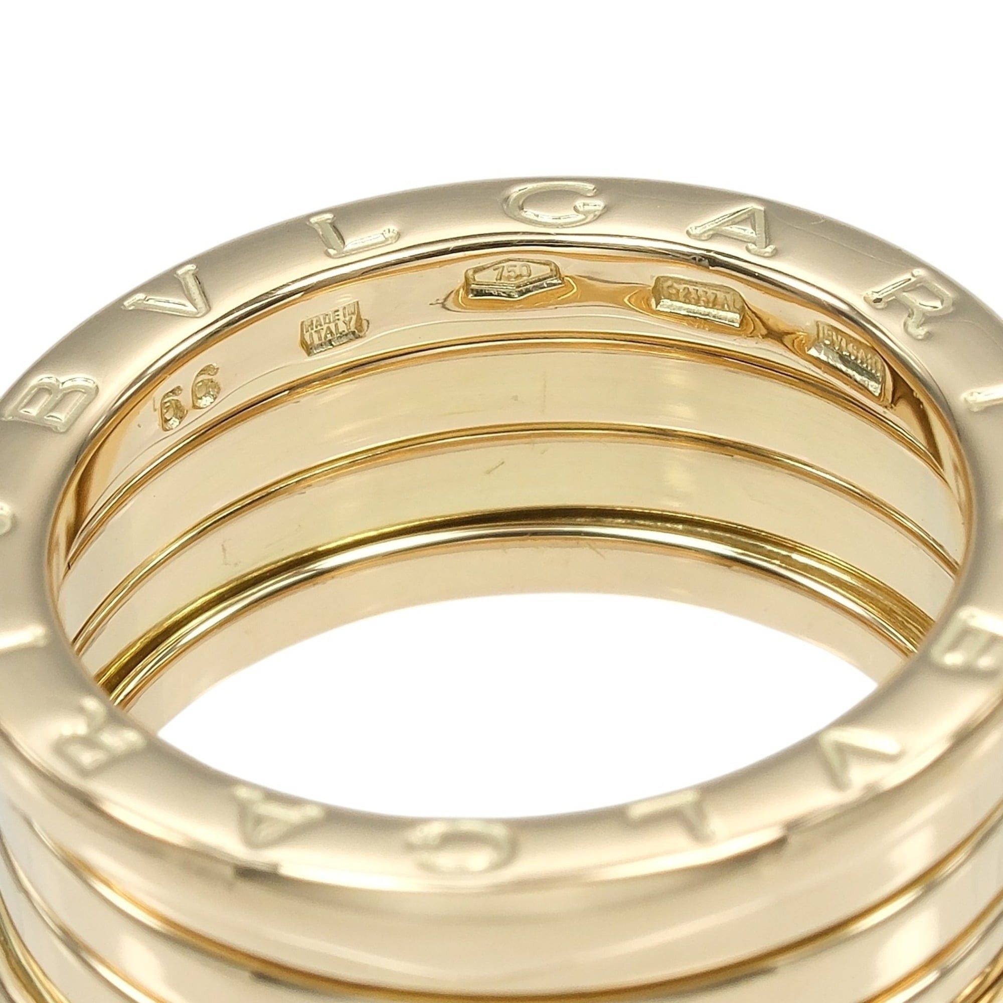 Bvlgari Bvlgari Bulgari B.zero1 4-band ring, size 15, 18K yellow gold, approximately 11.8g. Size ONE SIZE - 4 Thumbnail