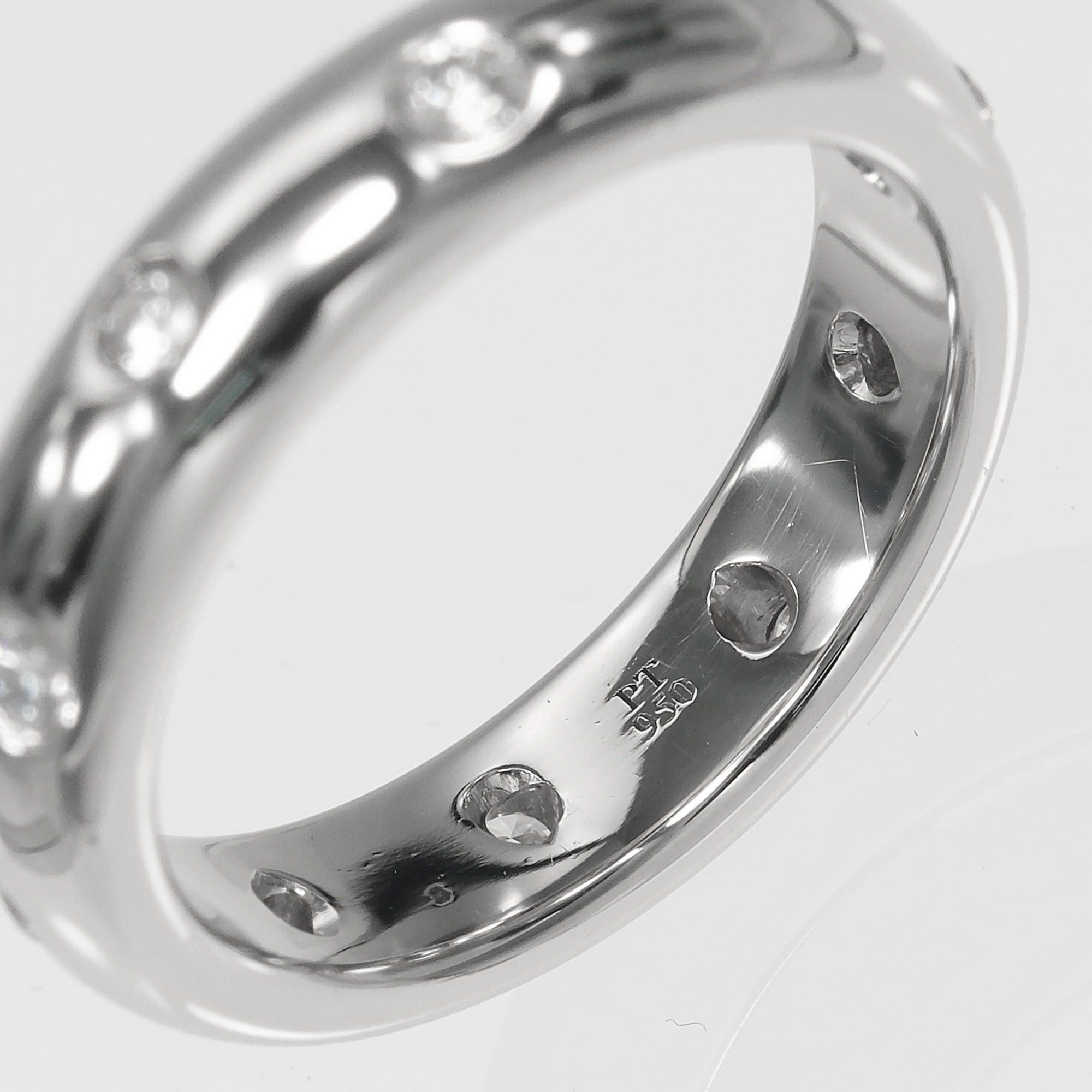 Tiffany & Co. Tiffany & Co. Dots Ring, Size 6, Platinum 950, Diamond, Approx. 7.3g. Size ONE SIZE - 4 Thumbnail