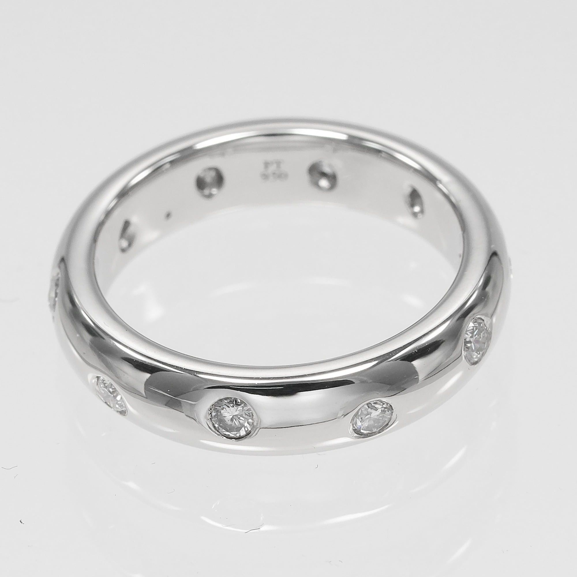 Tiffany & Co. Tiffany & Co. Dots Ring, Size 6, Platinum 950, Diamond, Approx. 7.3g. Size ONE SIZE - 7 Thumbnail