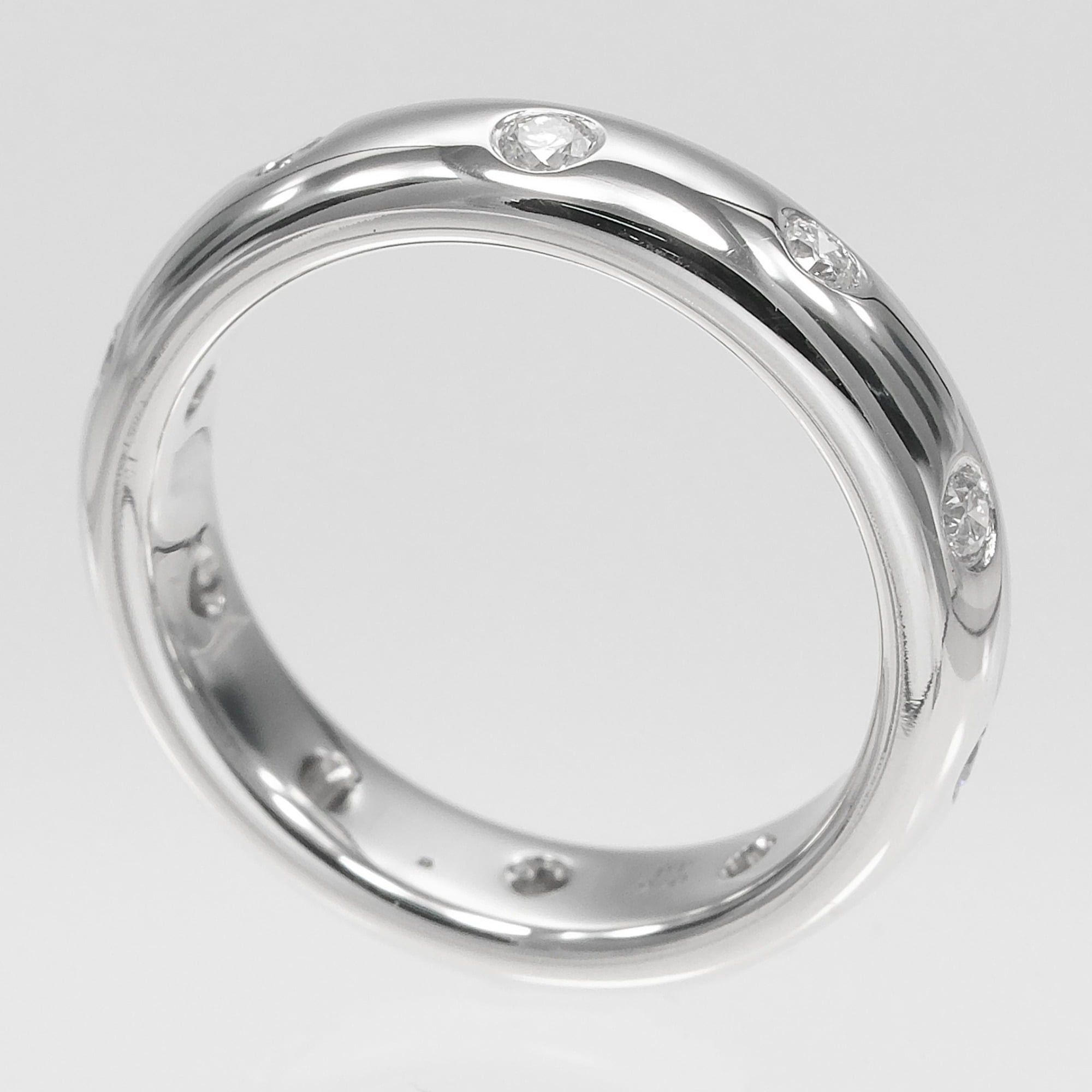 Tiffany & Co. Tiffany & Co. Dots Ring, Size 6, Platinum 950, Diamond, Approx. 7.3g. Size ONE SIZE - 3 Thumbnail