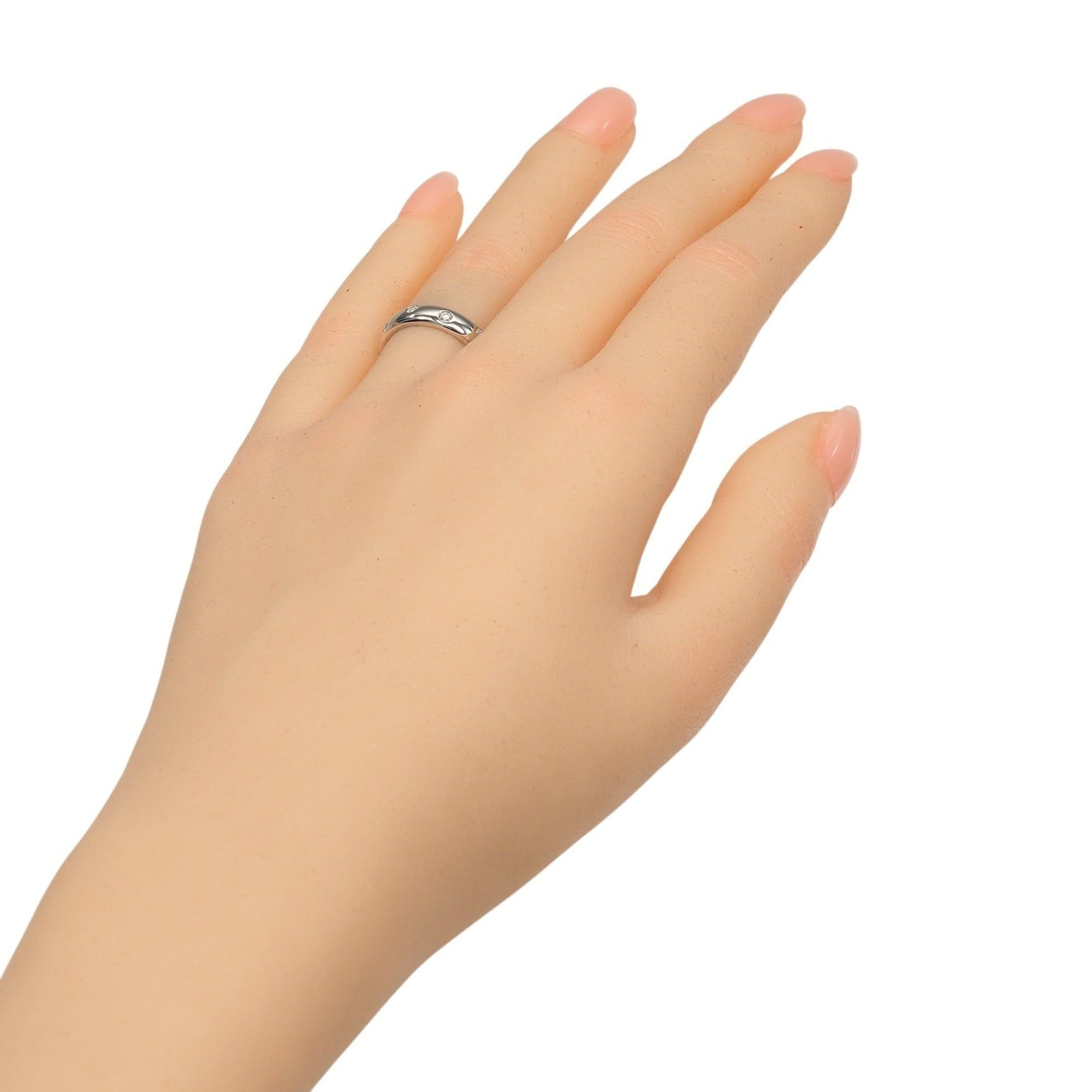 Tiffany & Co. Tiffany & Co. Dots Ring, Size 6, Platinum 950, Diamond, Approx. 7.3g. Size ONE SIZE - 2 Thumbnail