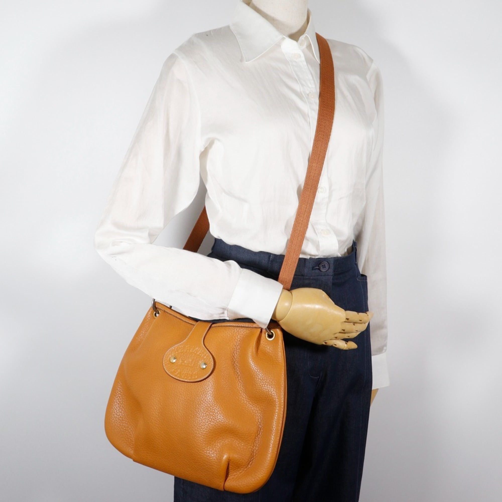 Hermes Hermes Rodeo Shoulder Bag, Ardennes Natural, Snap Button, Unisex Size ONE SIZE - 20 Thumbnail