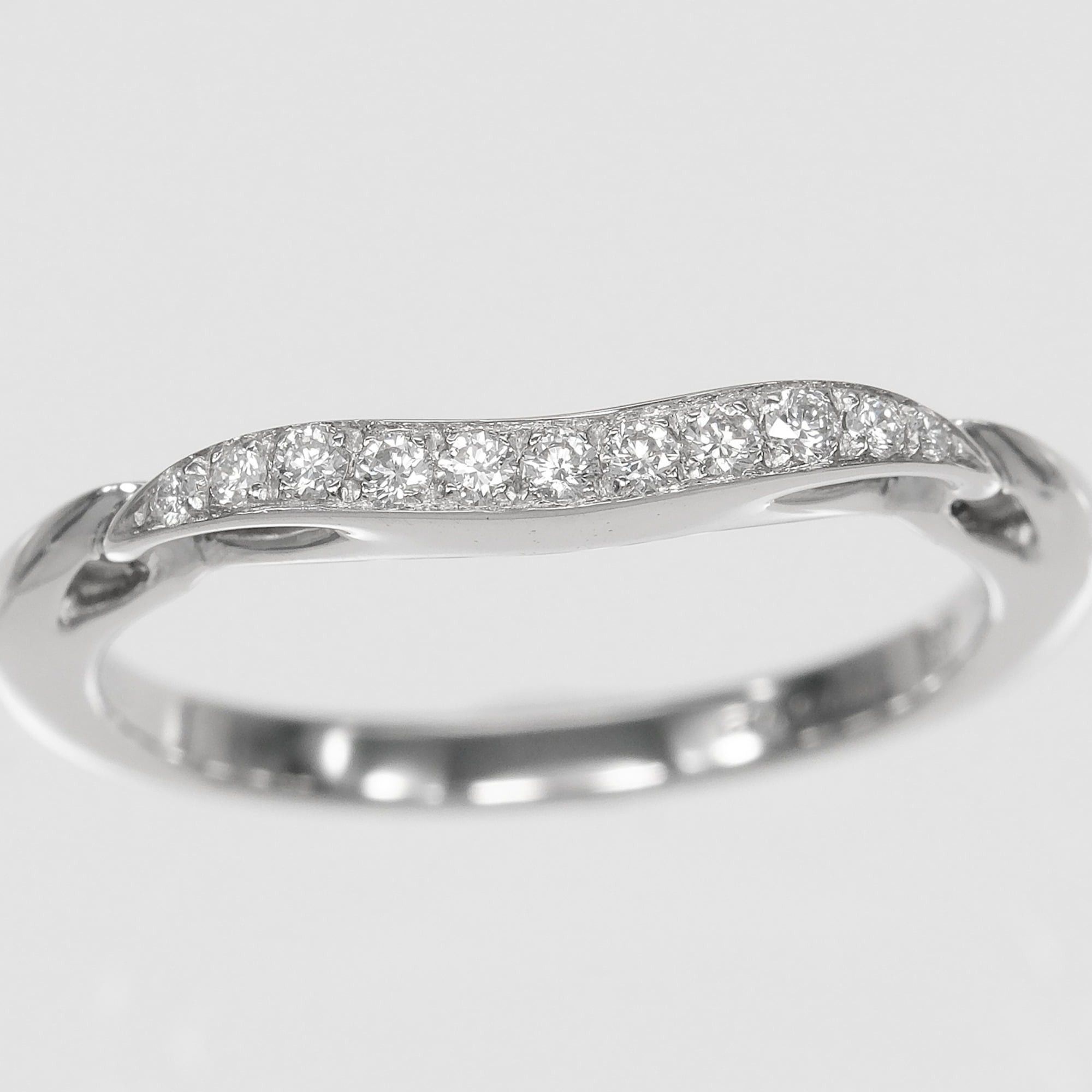 Bvlgari Bulgari Incontro d'Amore Ring, Size 7, Platinum 950, Diamond, Approx. 2.85g, BVLGARI Size ONE SIZE - 6 Thumbnail