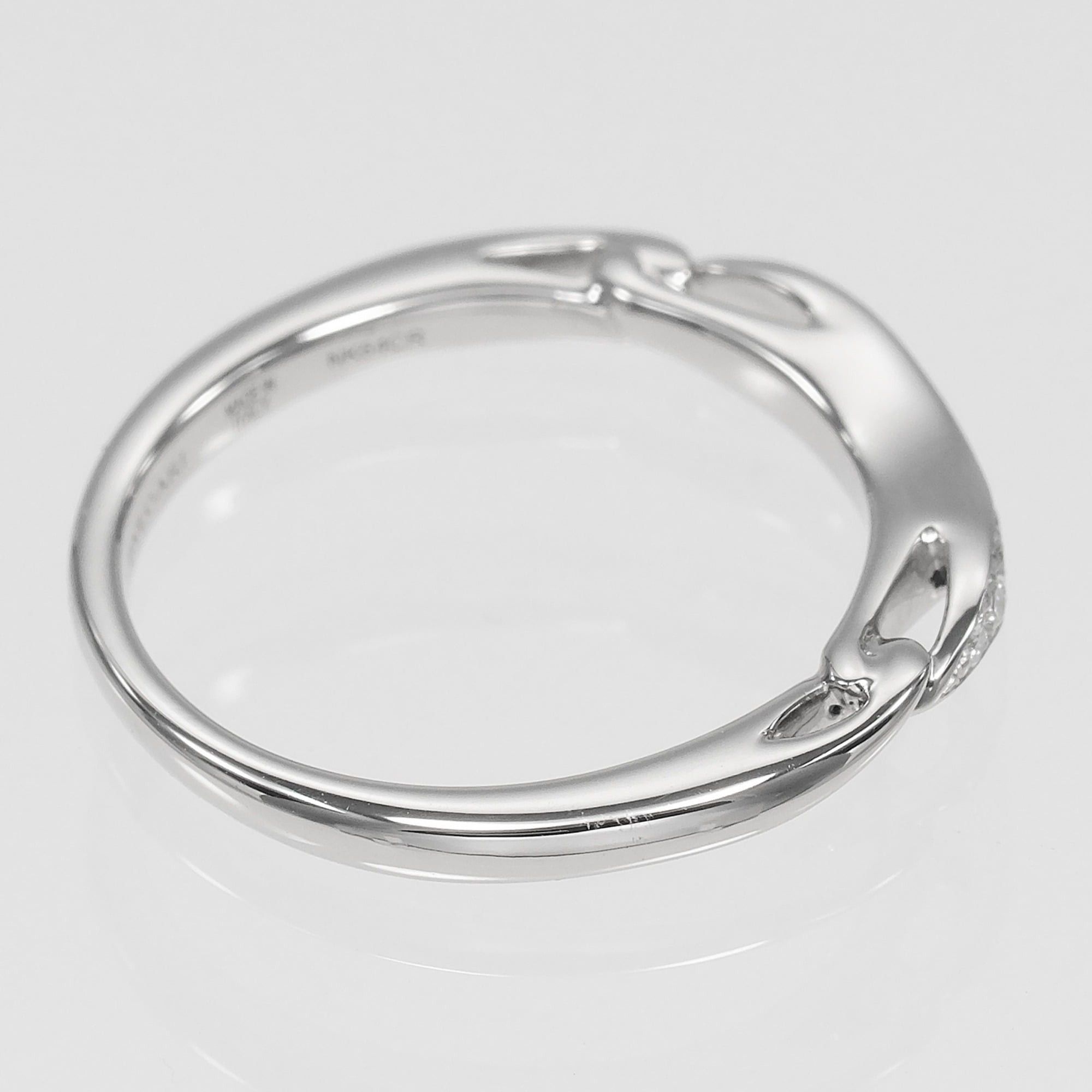 Bvlgari Bulgari Incontro d'Amore Ring, Size 7, Platinum 950, Diamond, Approx. 2.85g, BVLGARI Size ONE SIZE - 7 Thumbnail