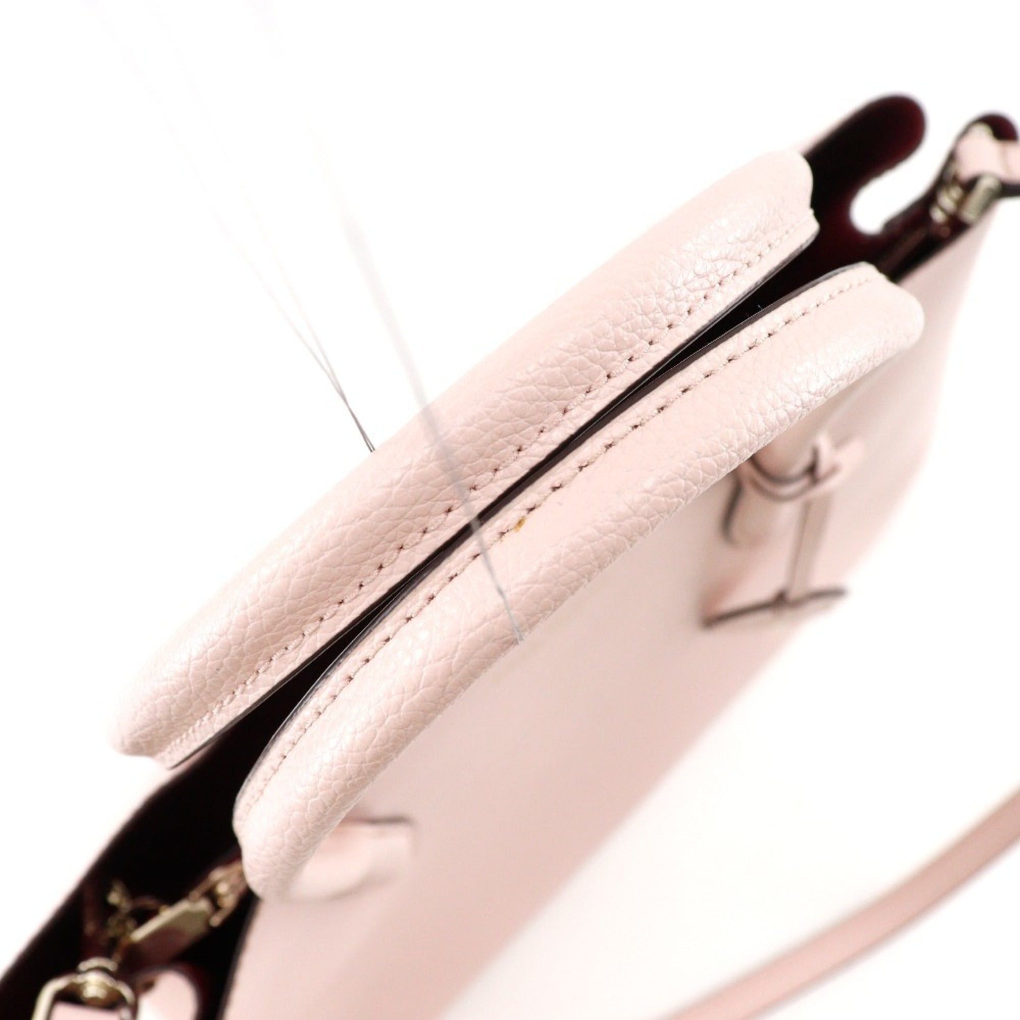 Kate Spade Kate Spade Eva Medium Satchel Tote Bag, 2-Way Shoulder WKRU5696, Leather, Pink, A5 Size, Open, Women's Size ONE SIZE - 6 Thumbnail