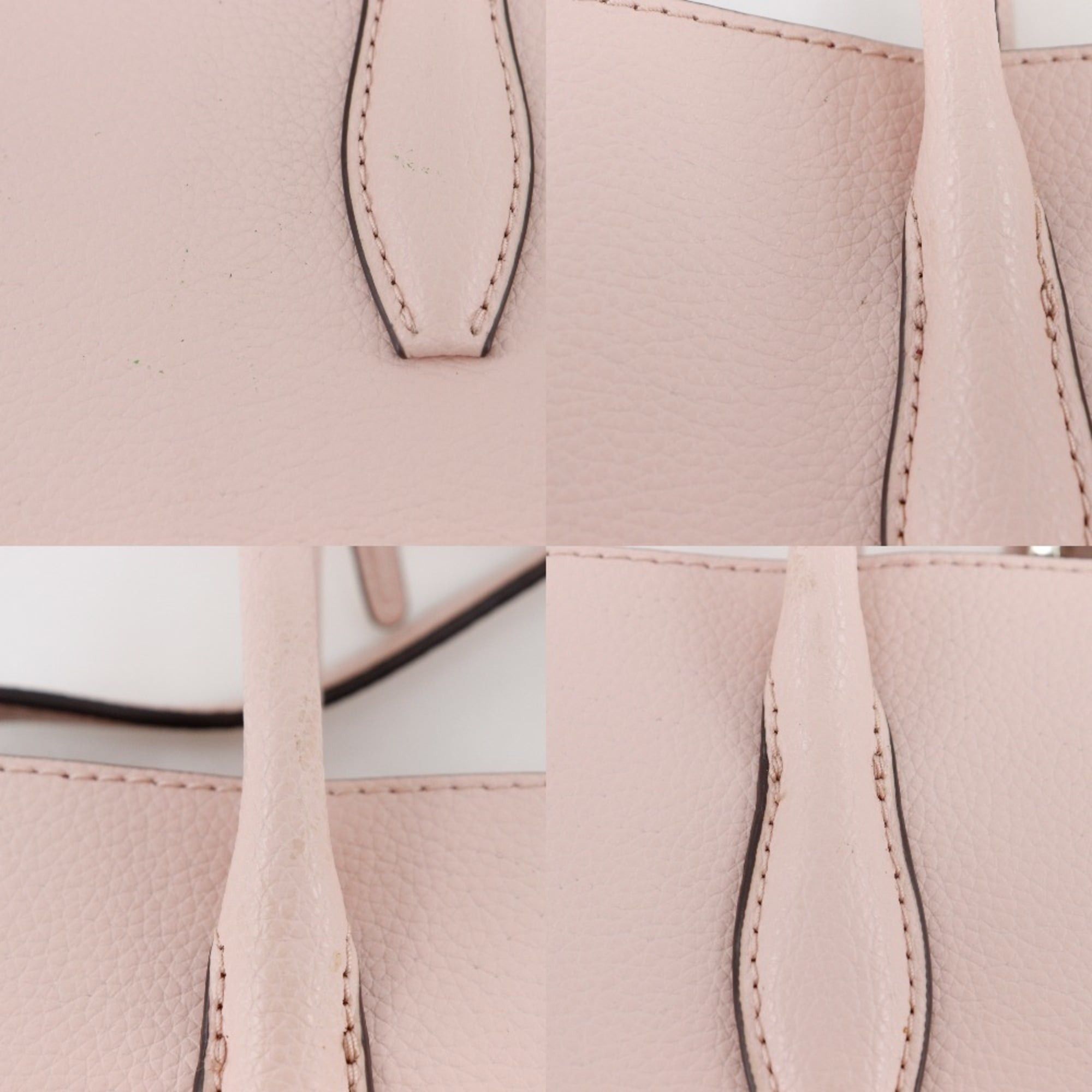 Kate Spade Kate Spade Eva Medium Satchel Tote Bag, 2-Way Shoulder WKRU5696, Leather, Pink, A5 Size, Open, Women's Size ONE SIZE - 9 Thumbnail