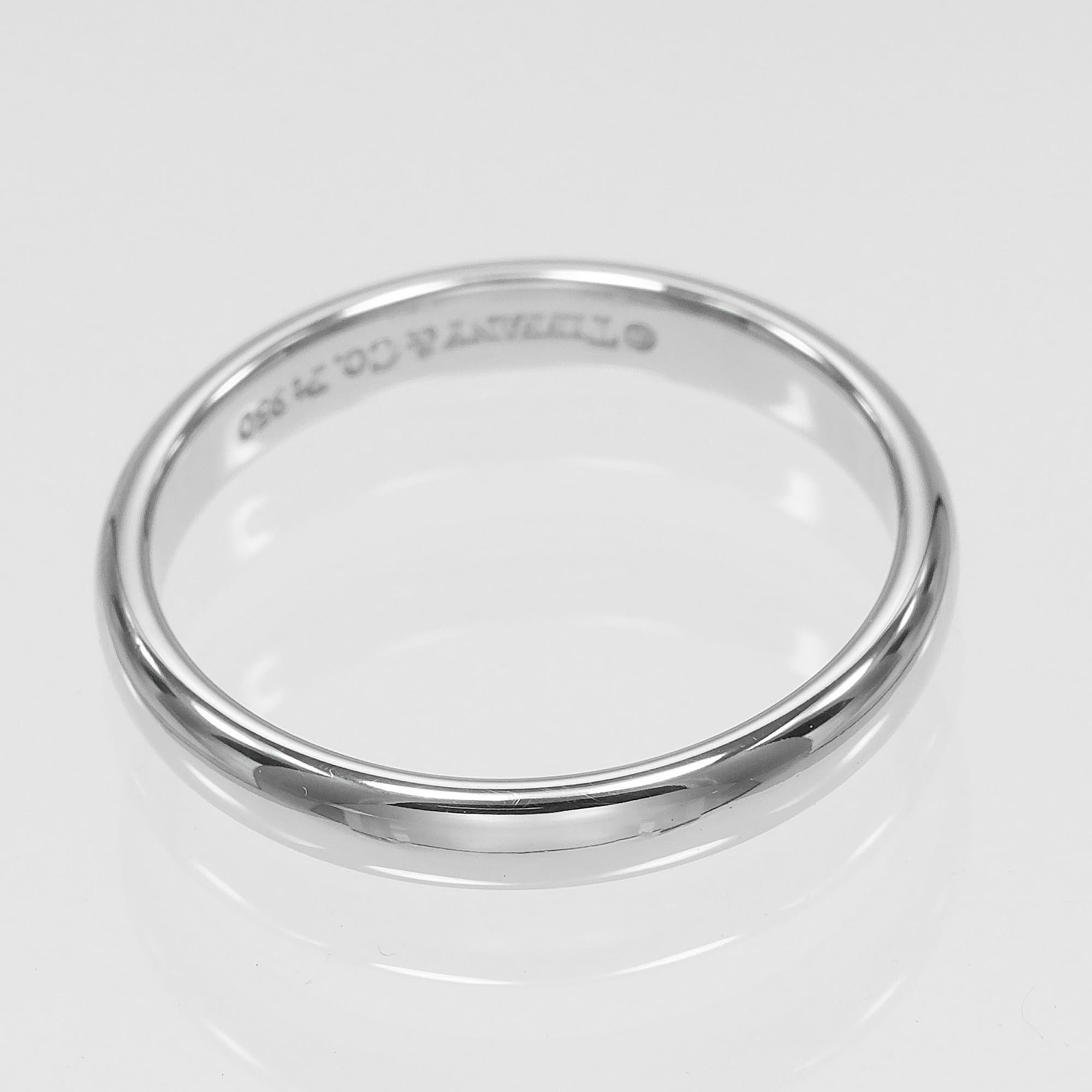 Tiffany & Co. Tiffany & Co. Forever Classic Band Ring, Size 13.5, 3mm band, Pt950 Platinum, Approx. 4.65g. Size ONE SIZE - 5 Thumbnail