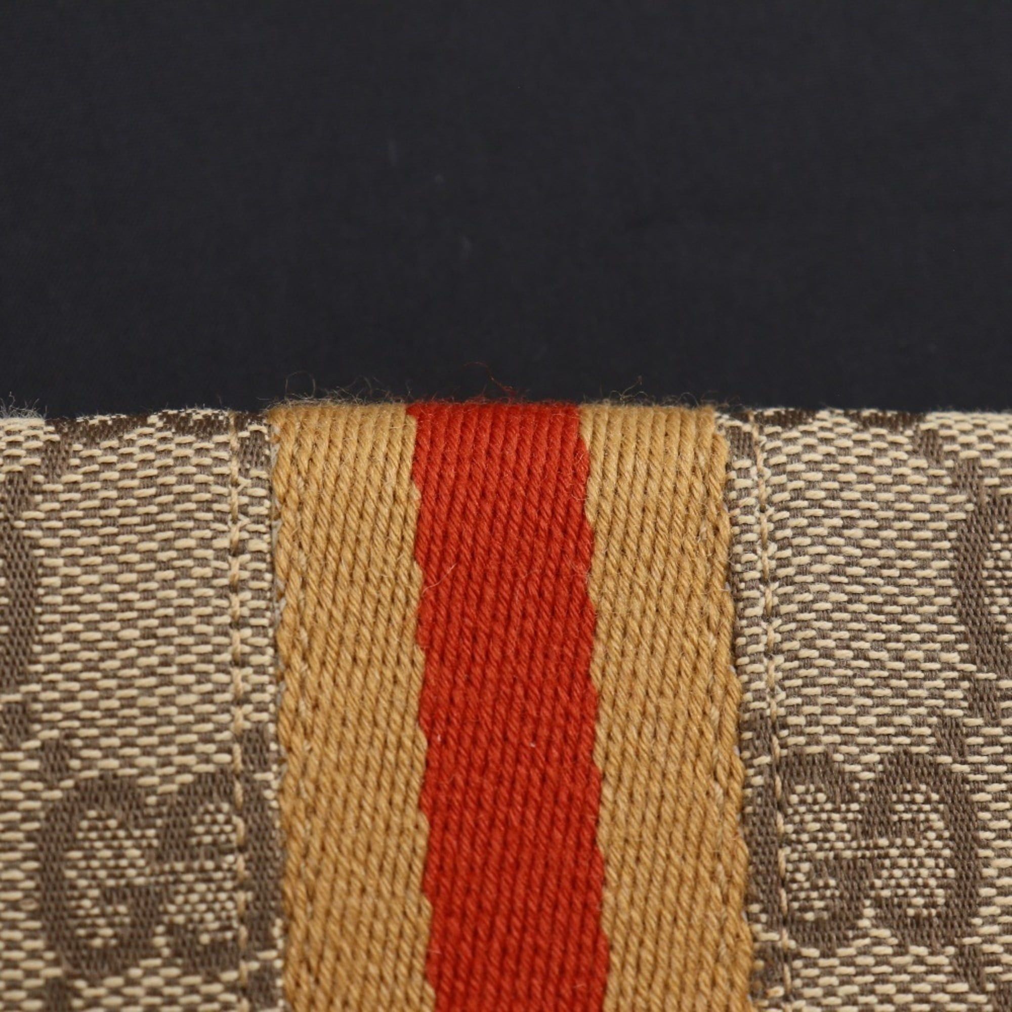 Gucci Gucci key case, model number 033.0416.0881, GG canvas, ochre color, snap button closure, unisex. Size ONE SIZE - 14 Thumbnail