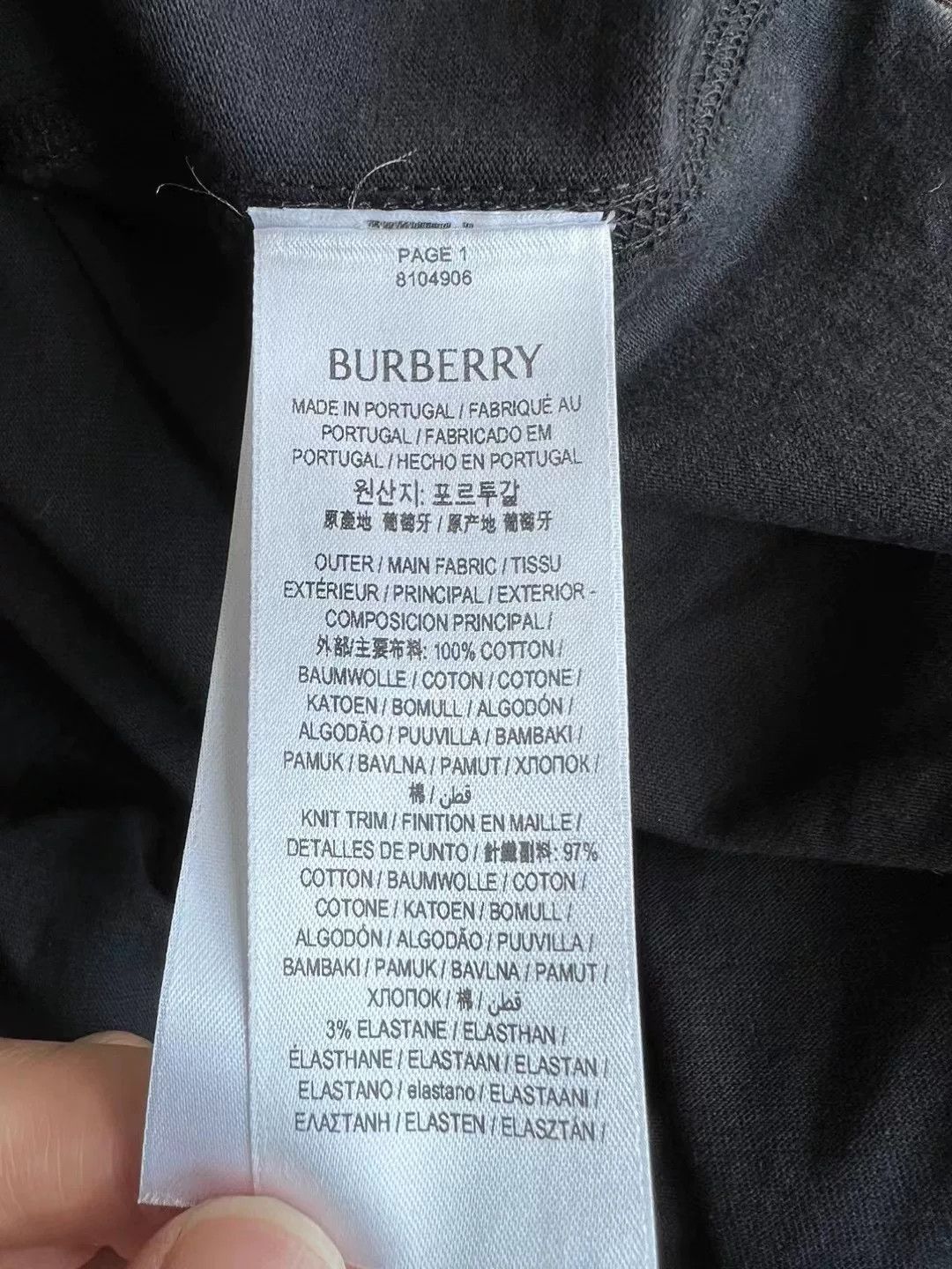 Burberry Burberry Short Sleeve FW24 XL Size US XL / EU 56 / 4 - 5 Thumbnail